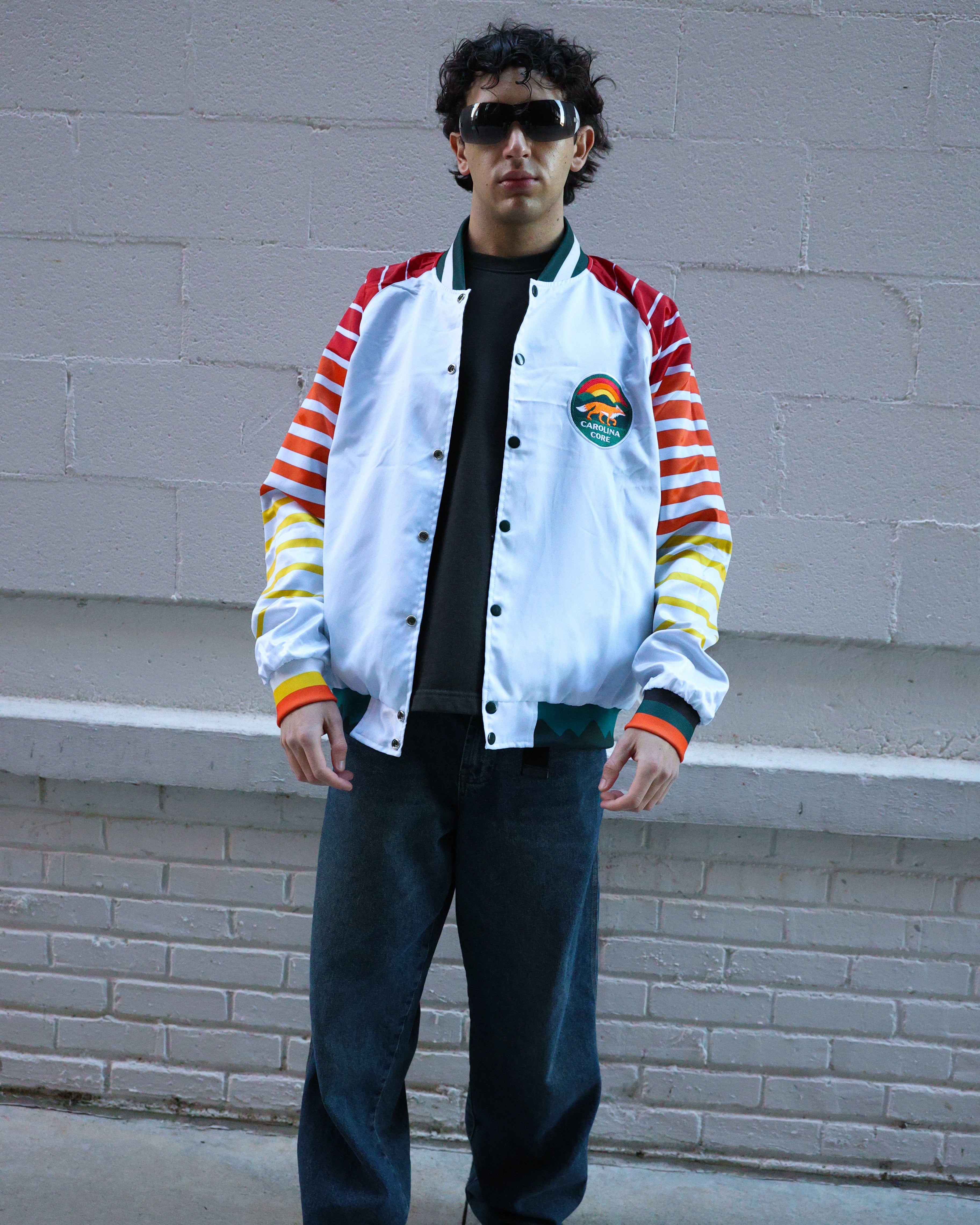 SATIN BOMBER (REVERSIBLE)