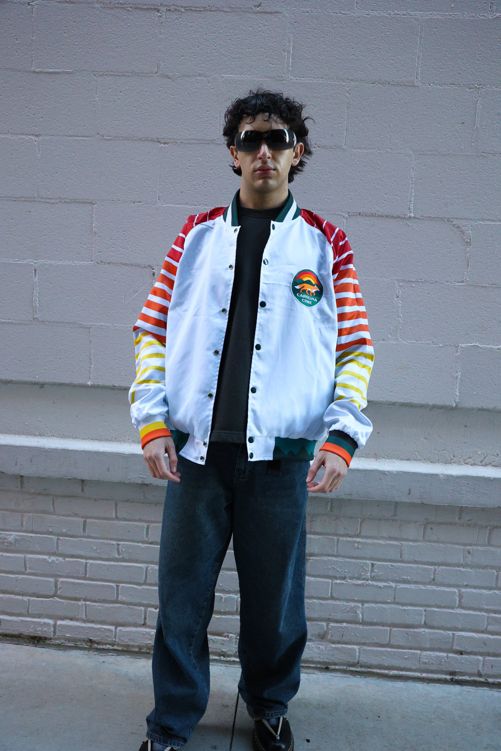 SATIN BOMBER (REVERSIBLE)