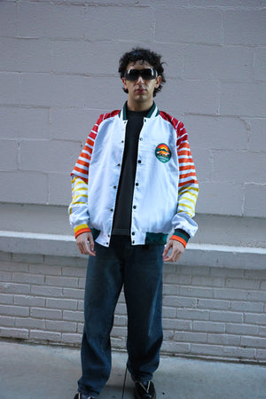 SATIN BOMBER (REVERSIBLE)