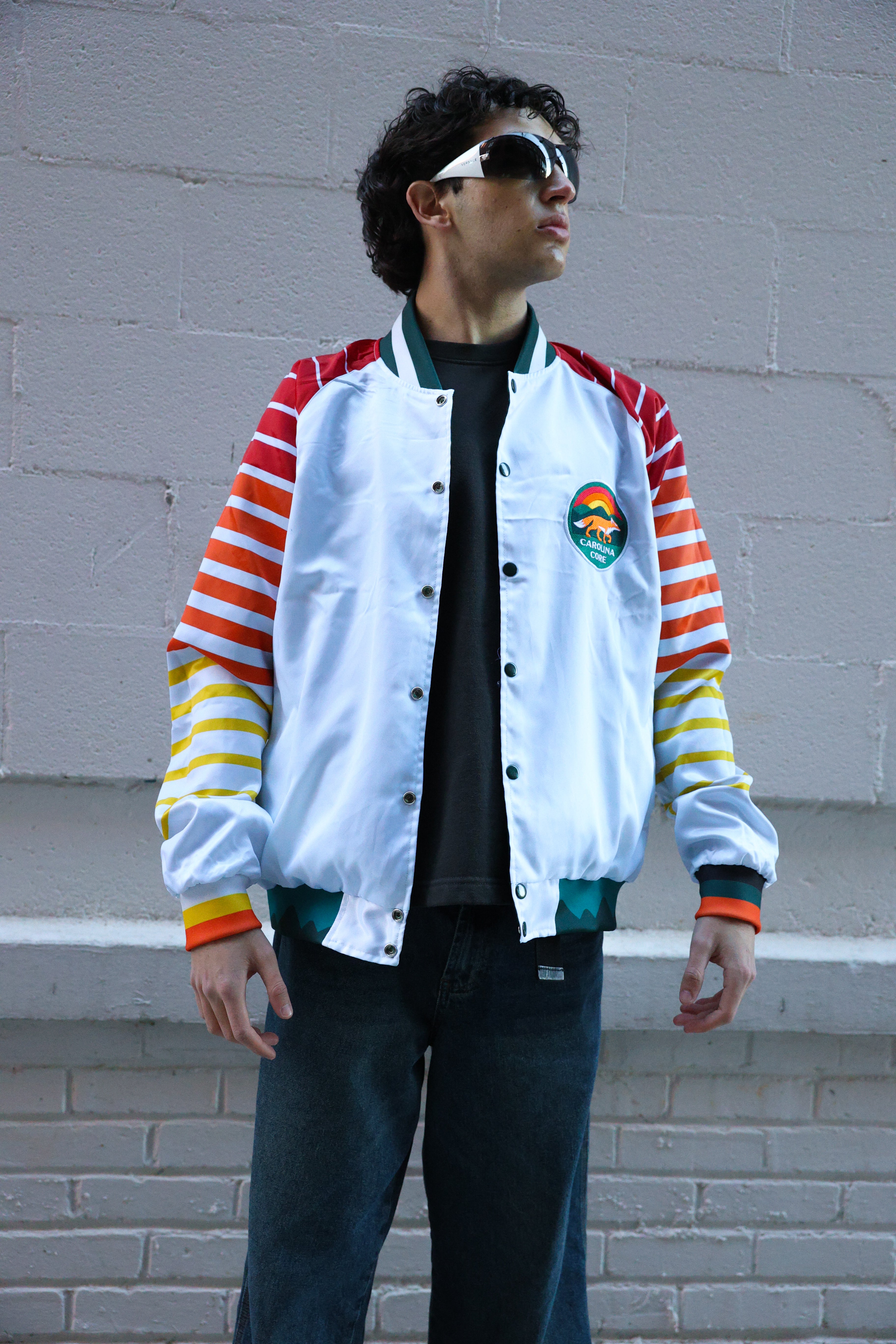 SATIN BOMBER (REVERSIBLE)