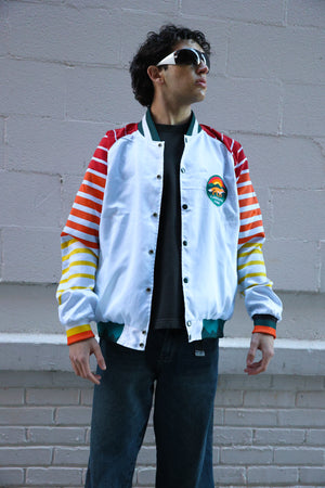 SATIN BOMBER (REVERSIBLE)