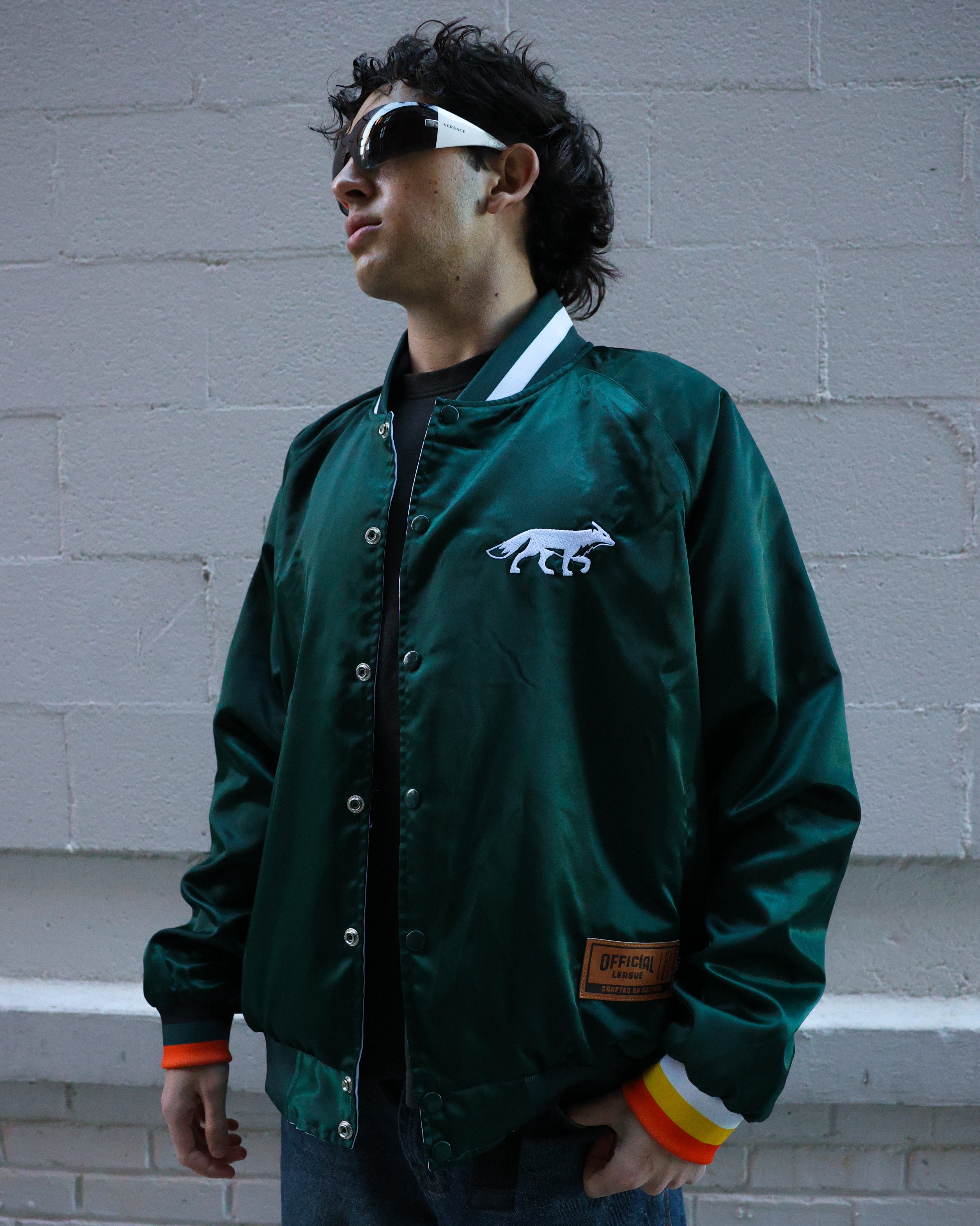 SATIN BOMBER (REVERSIBLE)