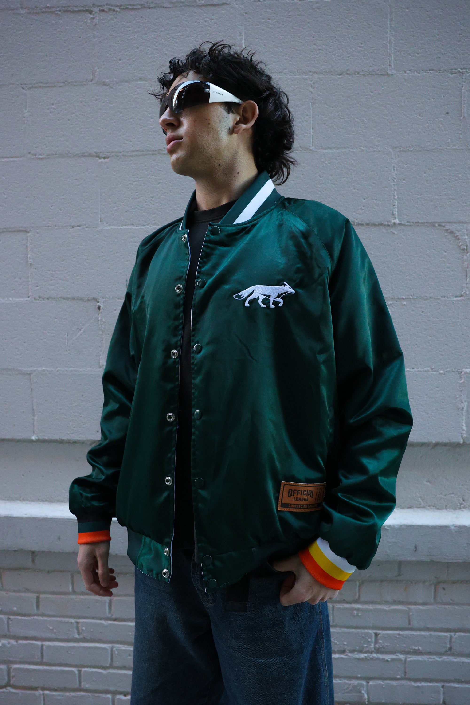 SATIN BOMBER (REVERSIBLE)