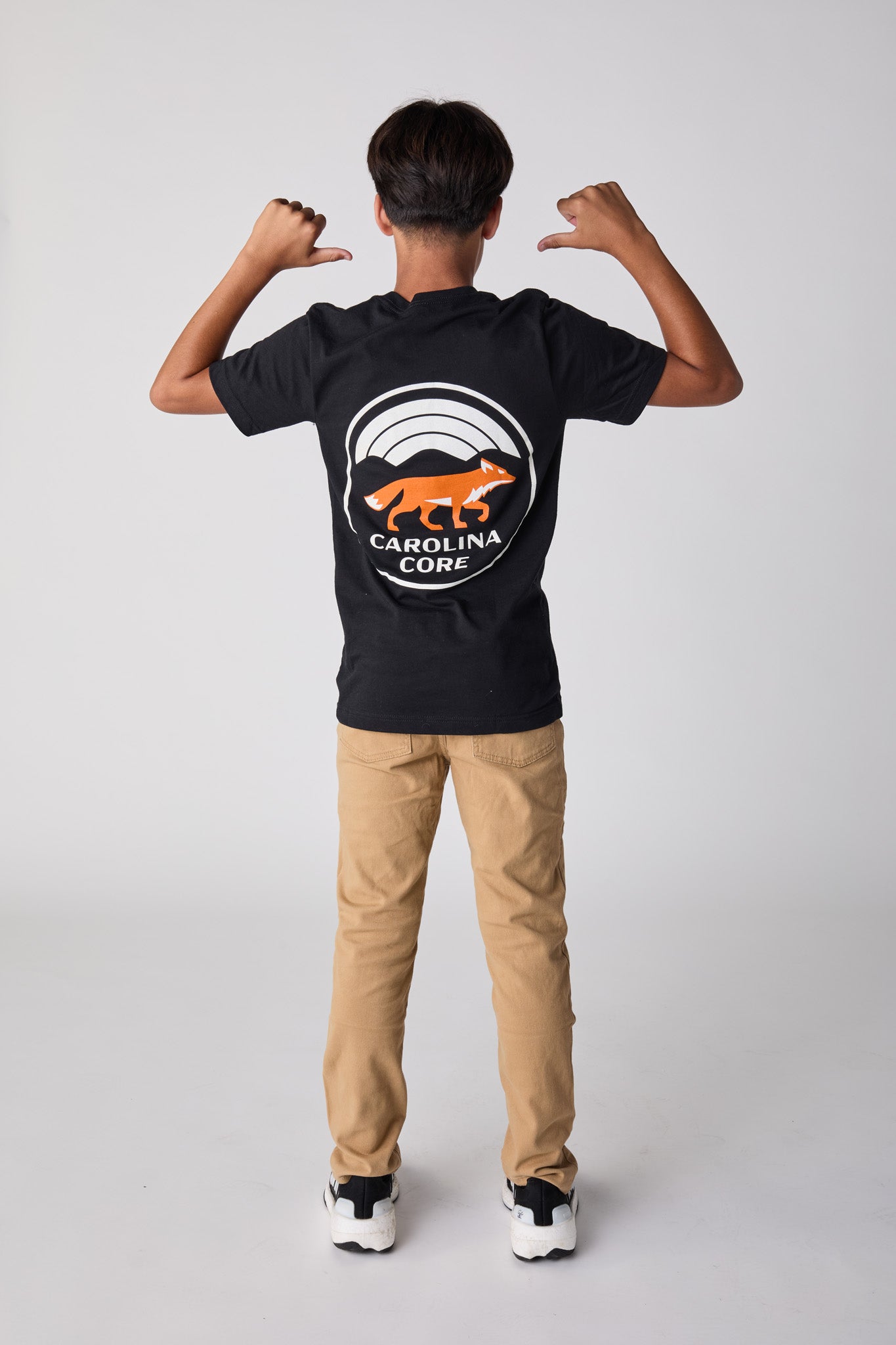 Black Logo Back Tshirt