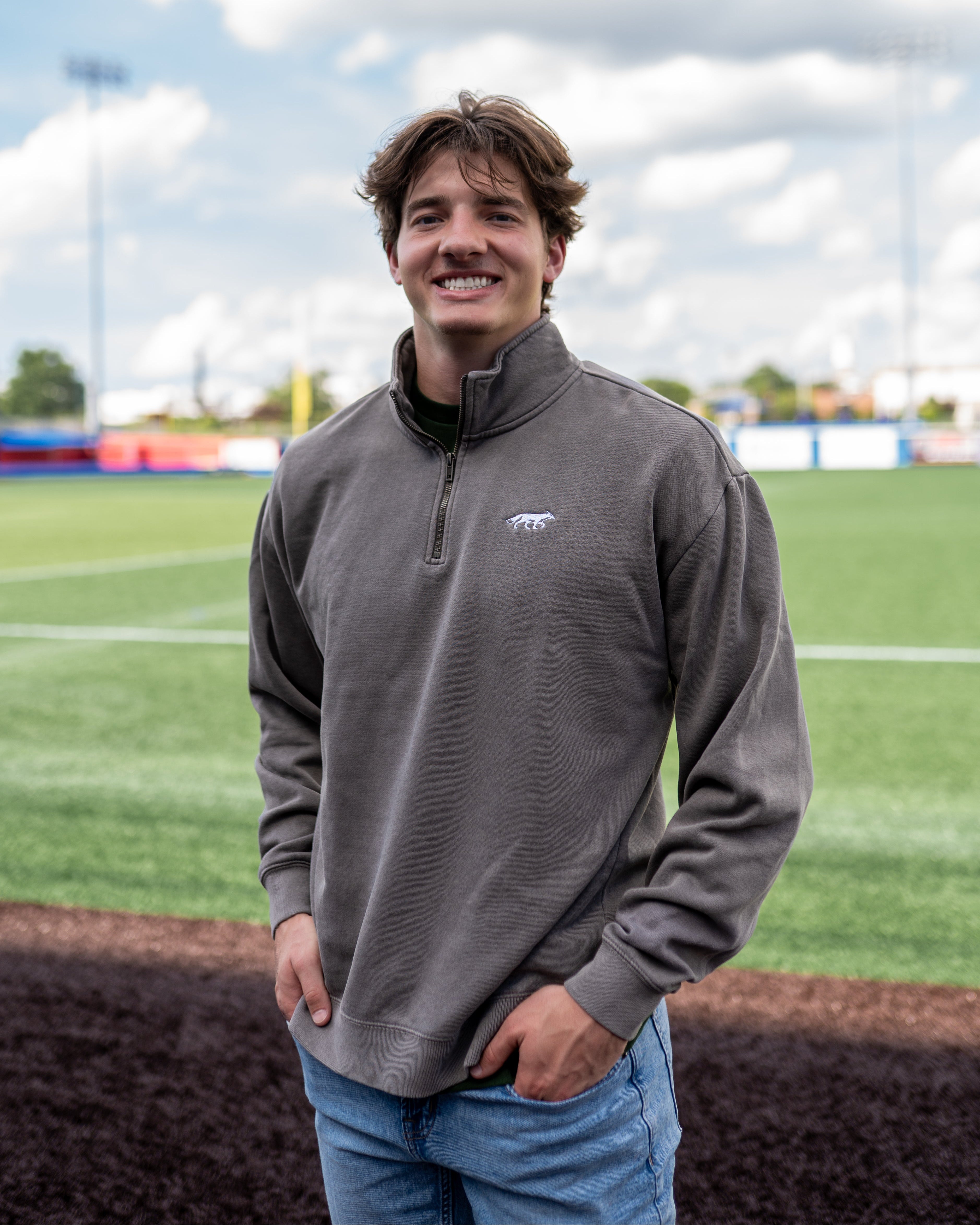 Faded 1/4 Zip
