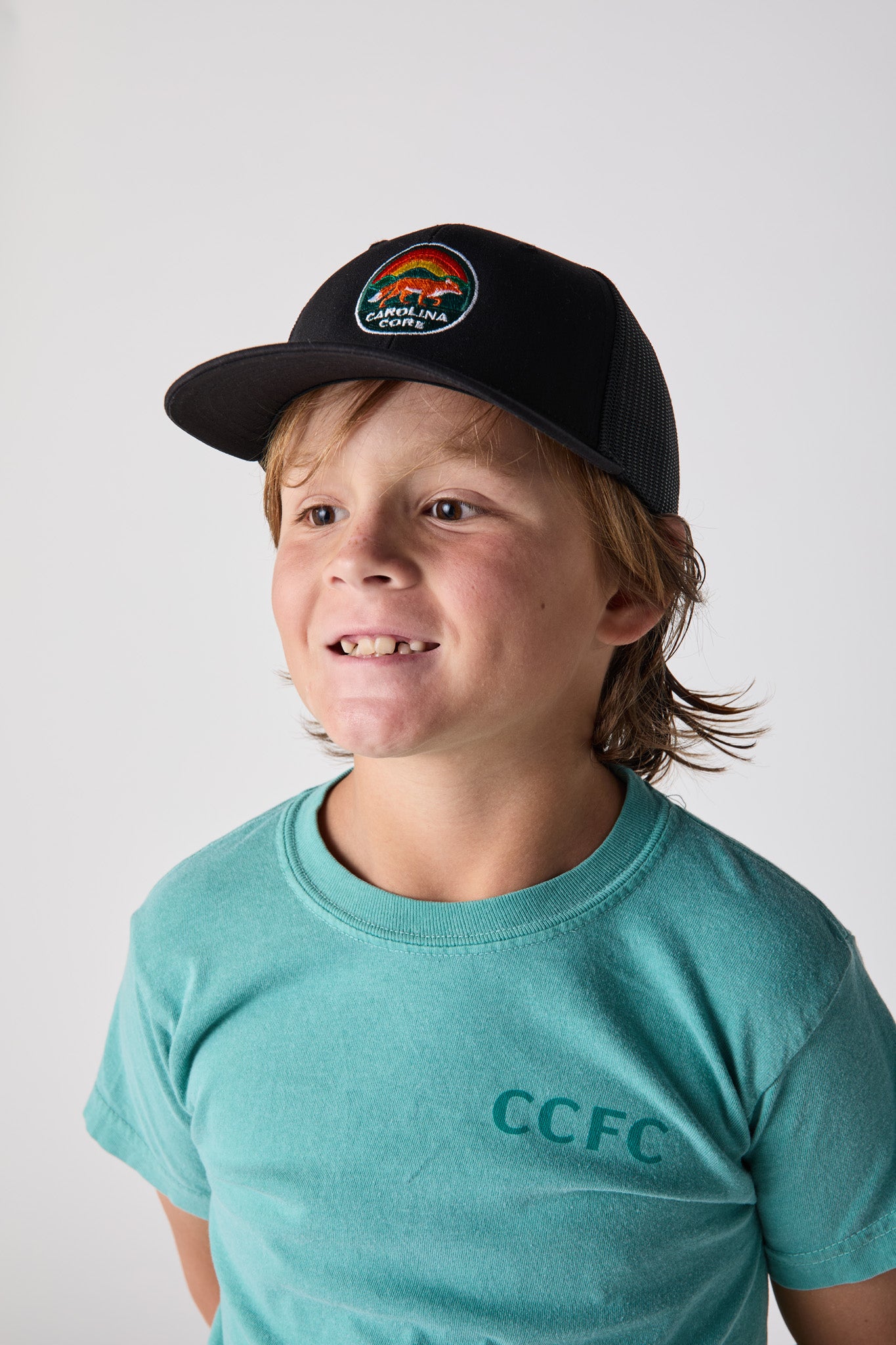 Black Flexfit Trucker Hat