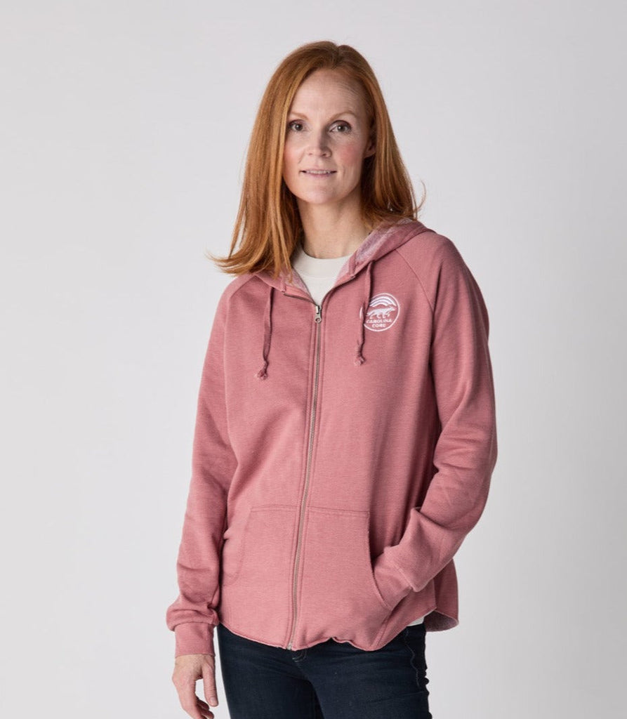 トップス SCULPTOR Washed Rose Hoodie Zip-Up トップス SCULPTOR Washed Rose Hoodie Zip-Up トップス SCULPTOR