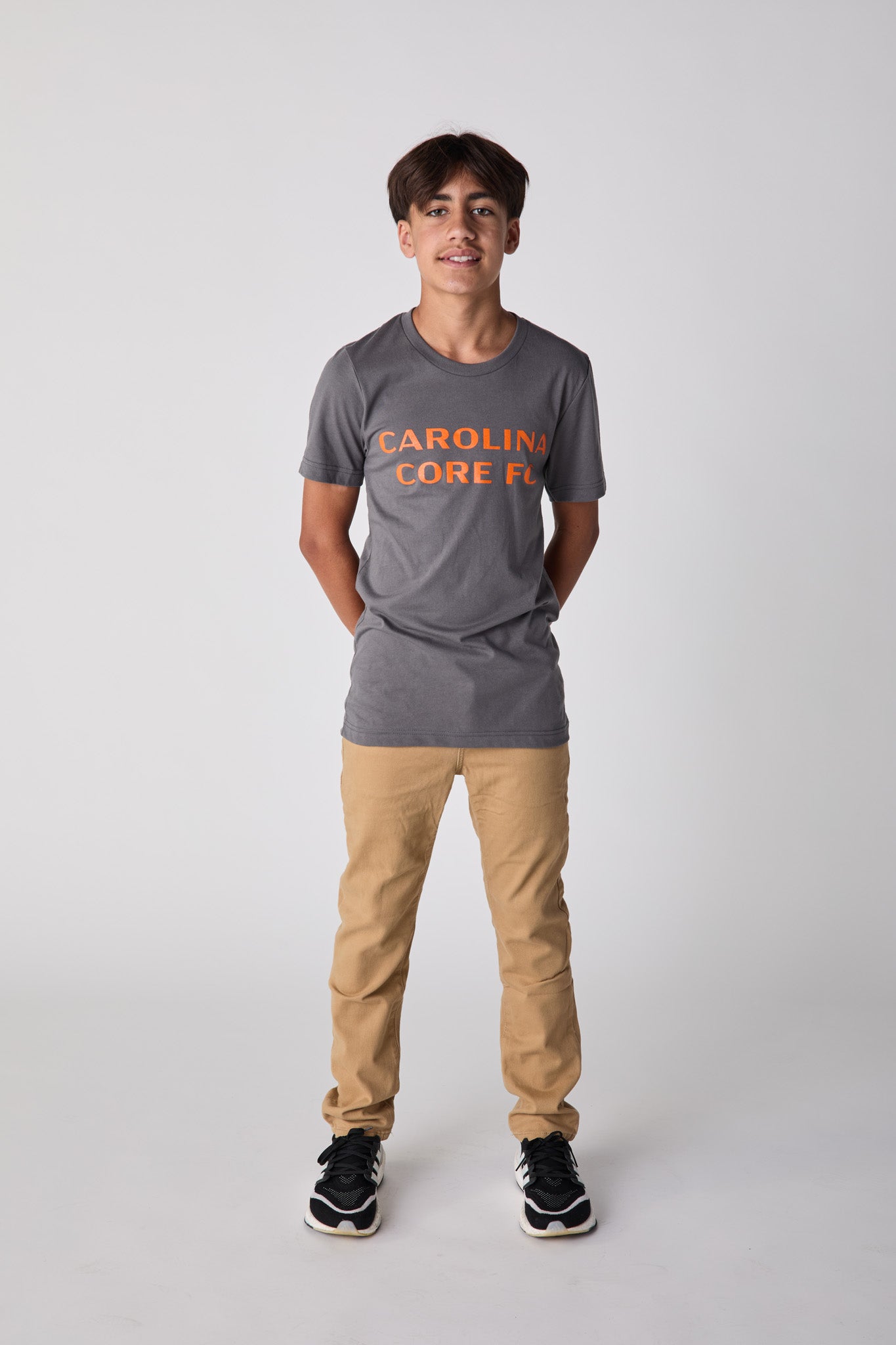 Adult Grey Carolina Core FC Tee