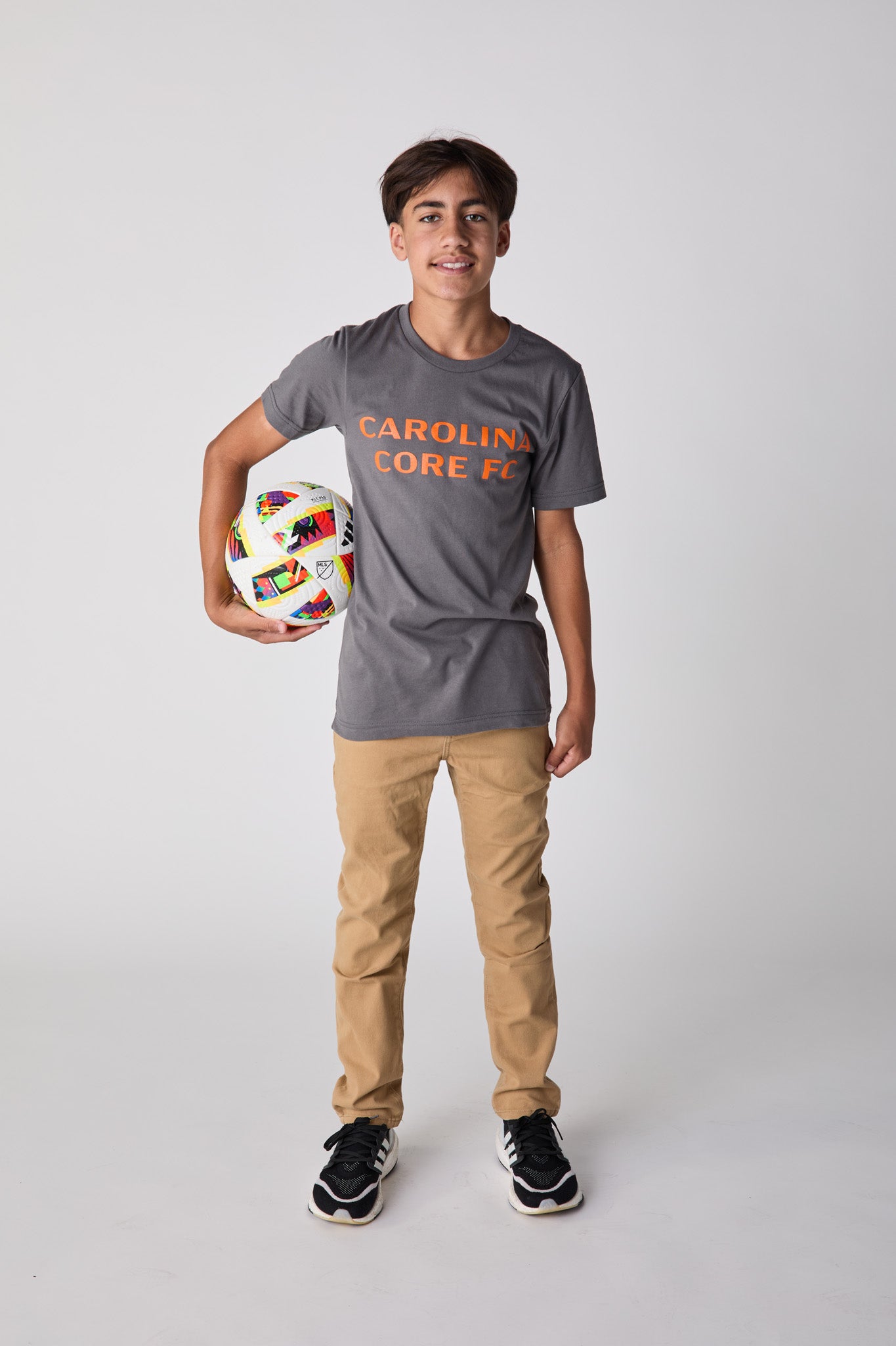 Adult Grey Carolina Core FC Tee