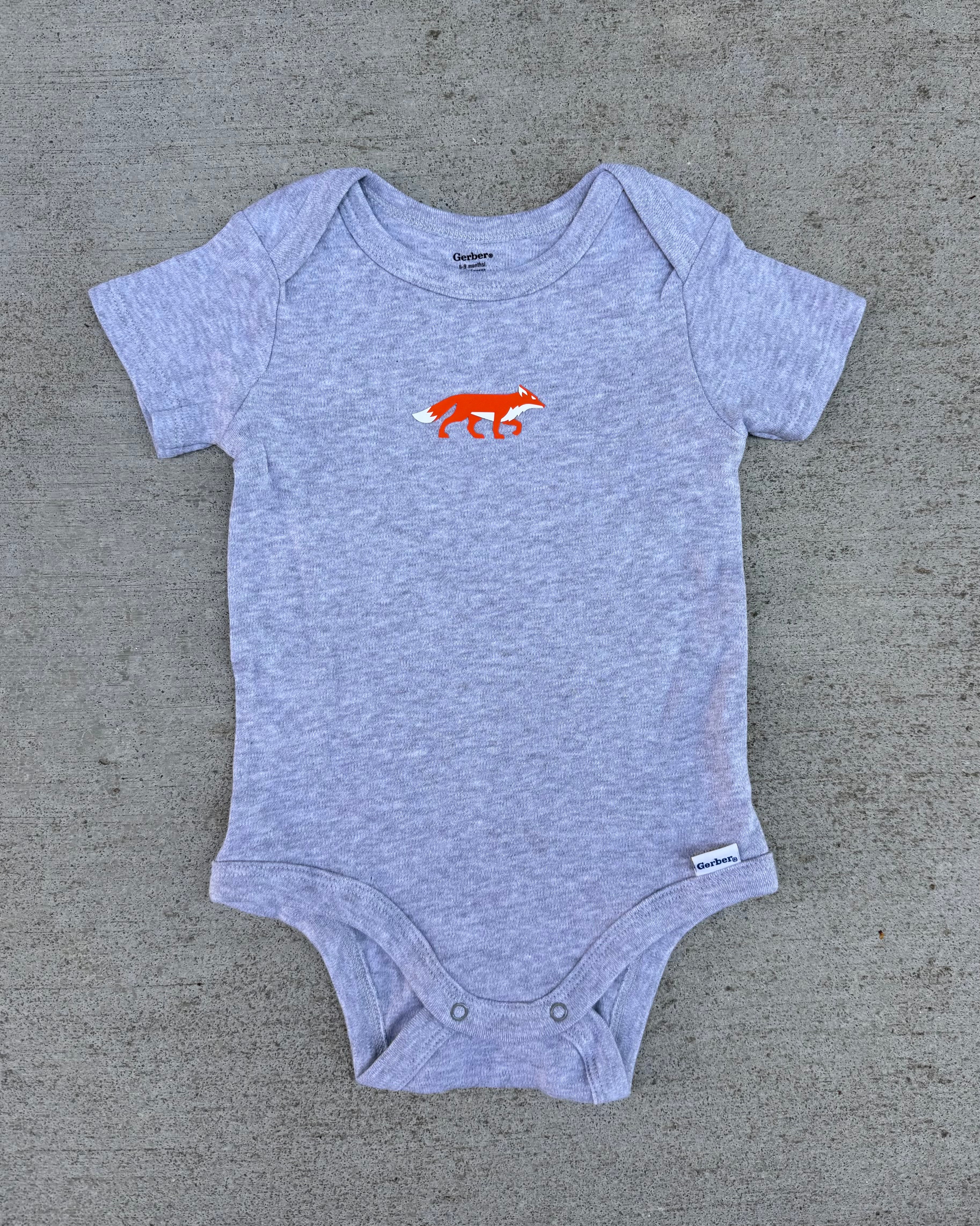 Gray Fox Onesie