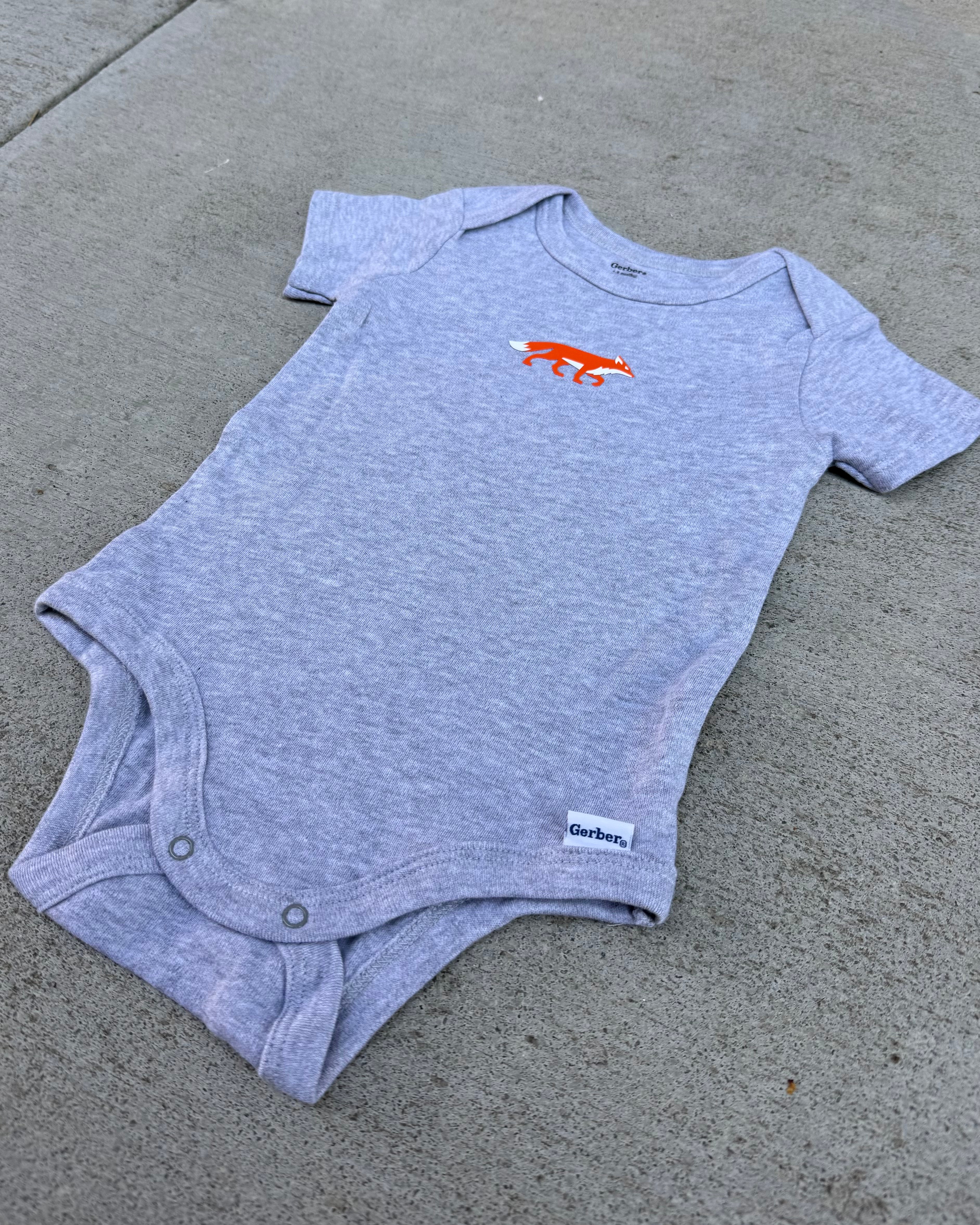 Gray Fox Onesie