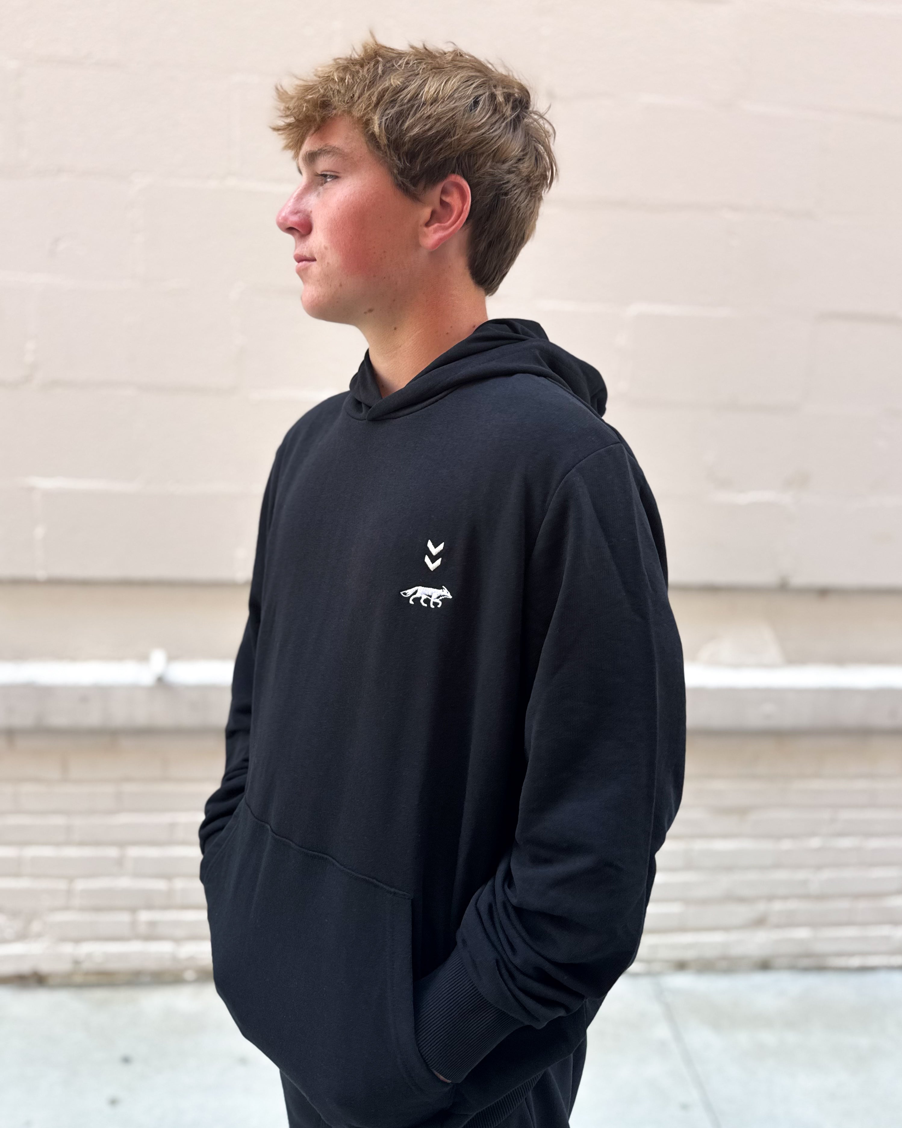 hummel Black Pulse Hoodie