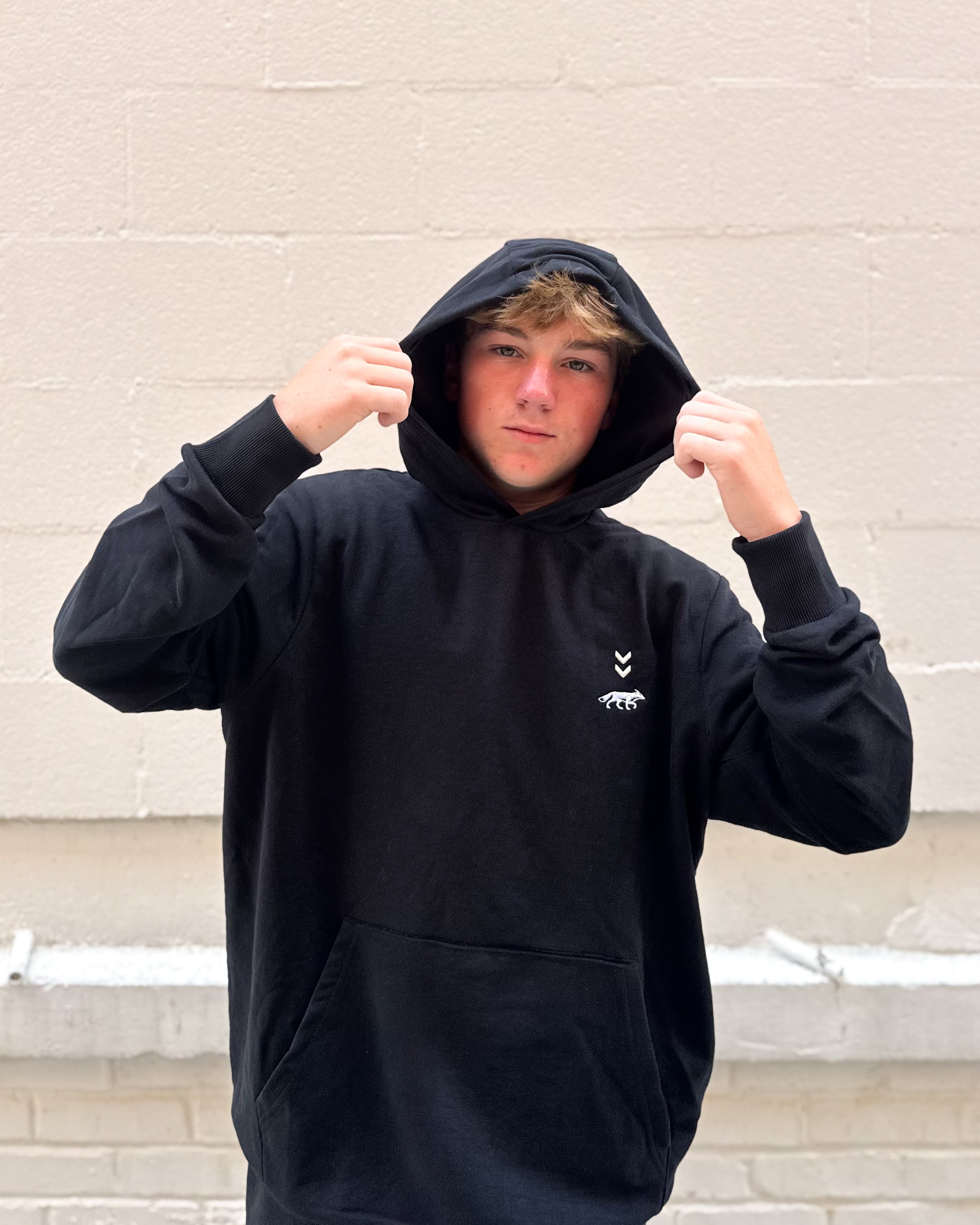hummel Black Pulse Hoodie