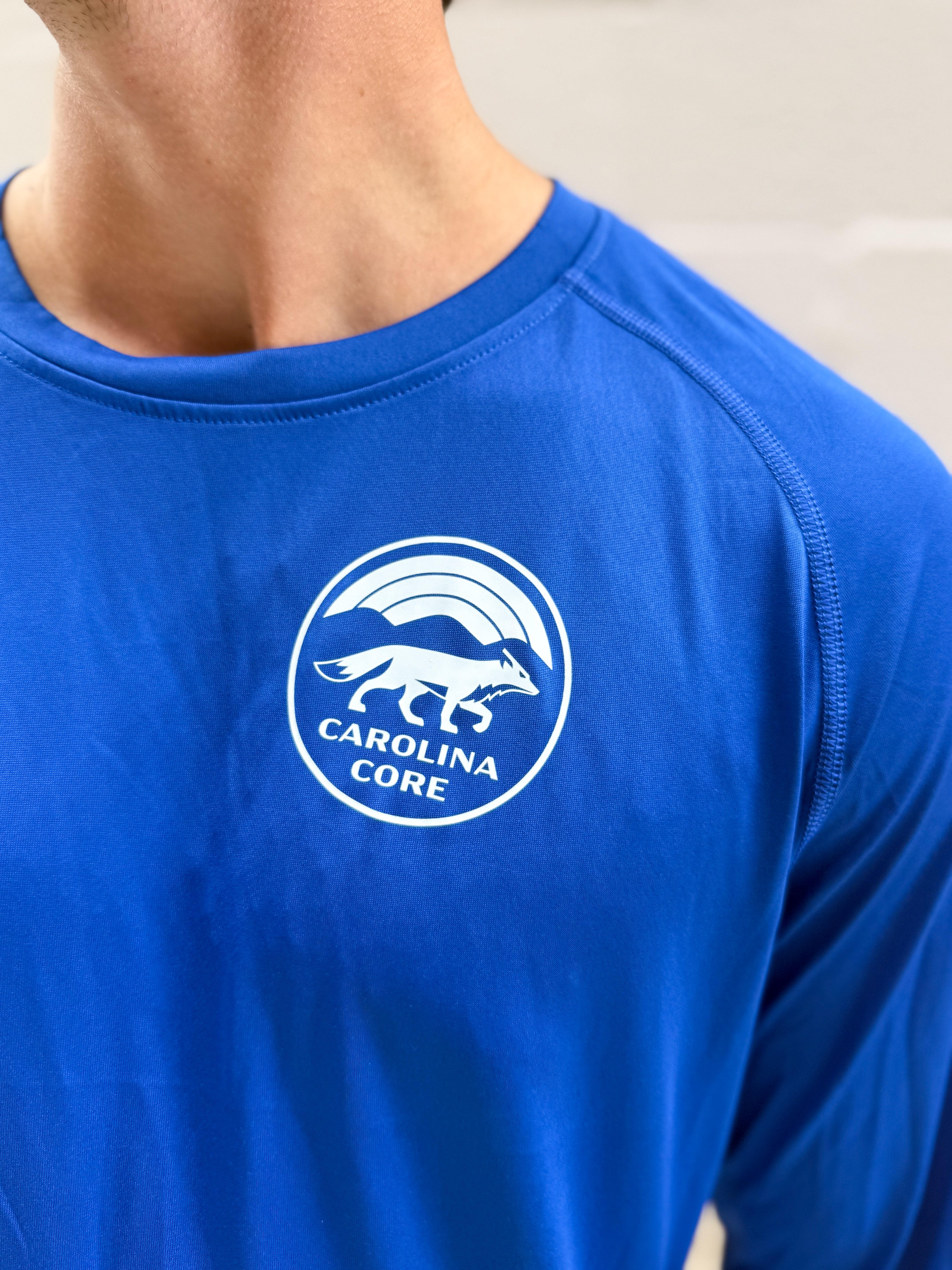 hummel Blue Athletic Longsleeve Tee