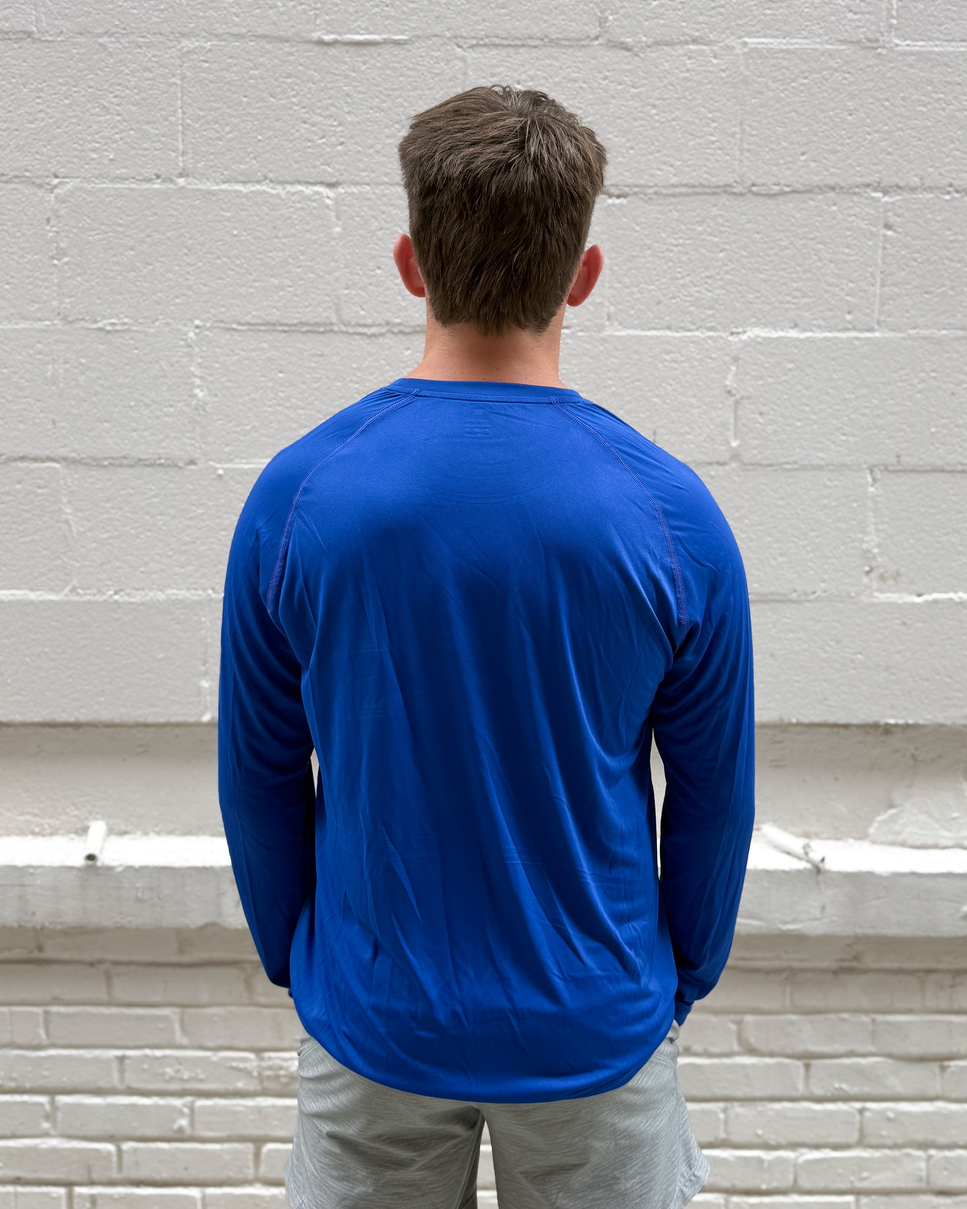 hummel Blue Athletic Longsleeve Tee