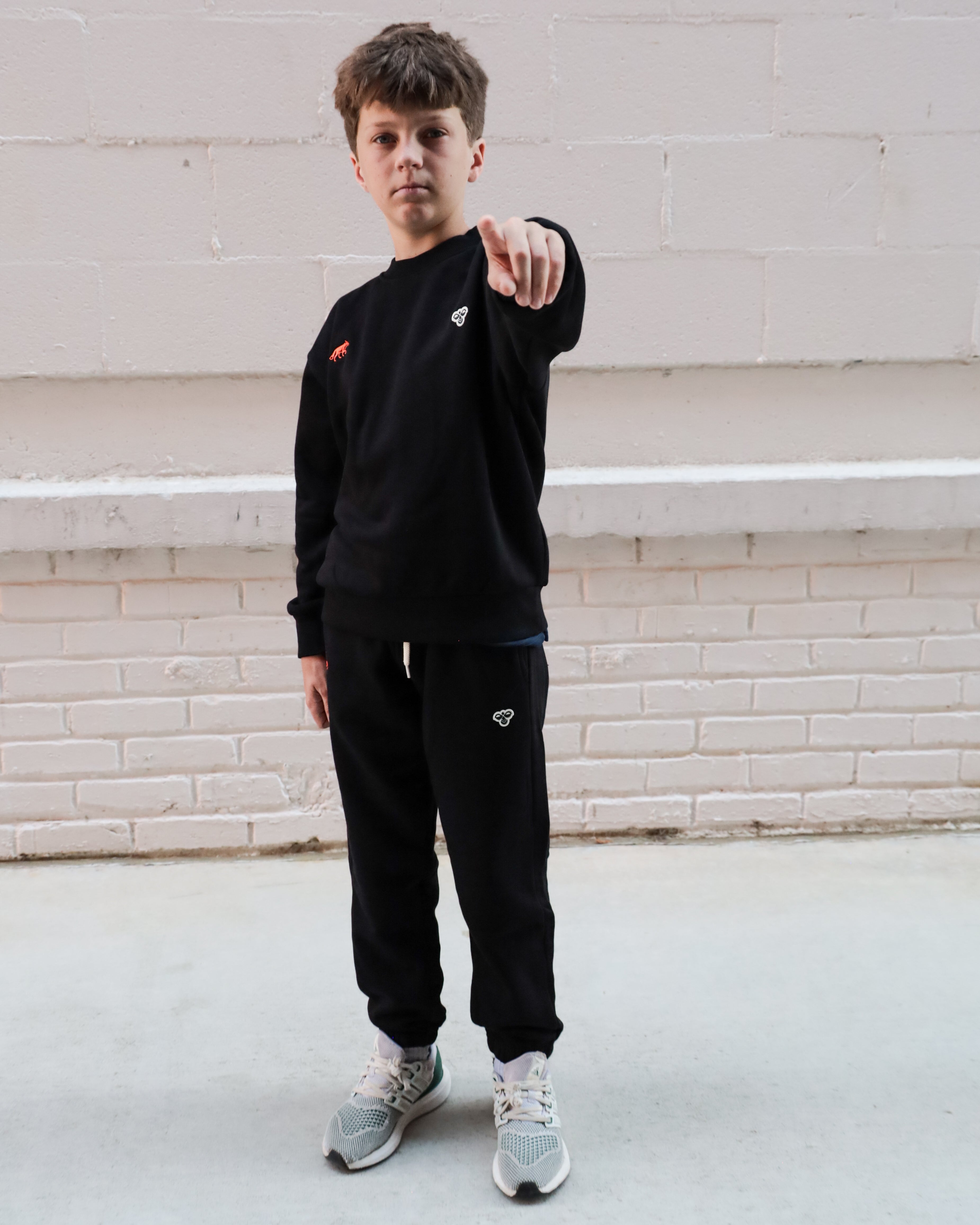 hummel YOUTH Loose Crewneck Black