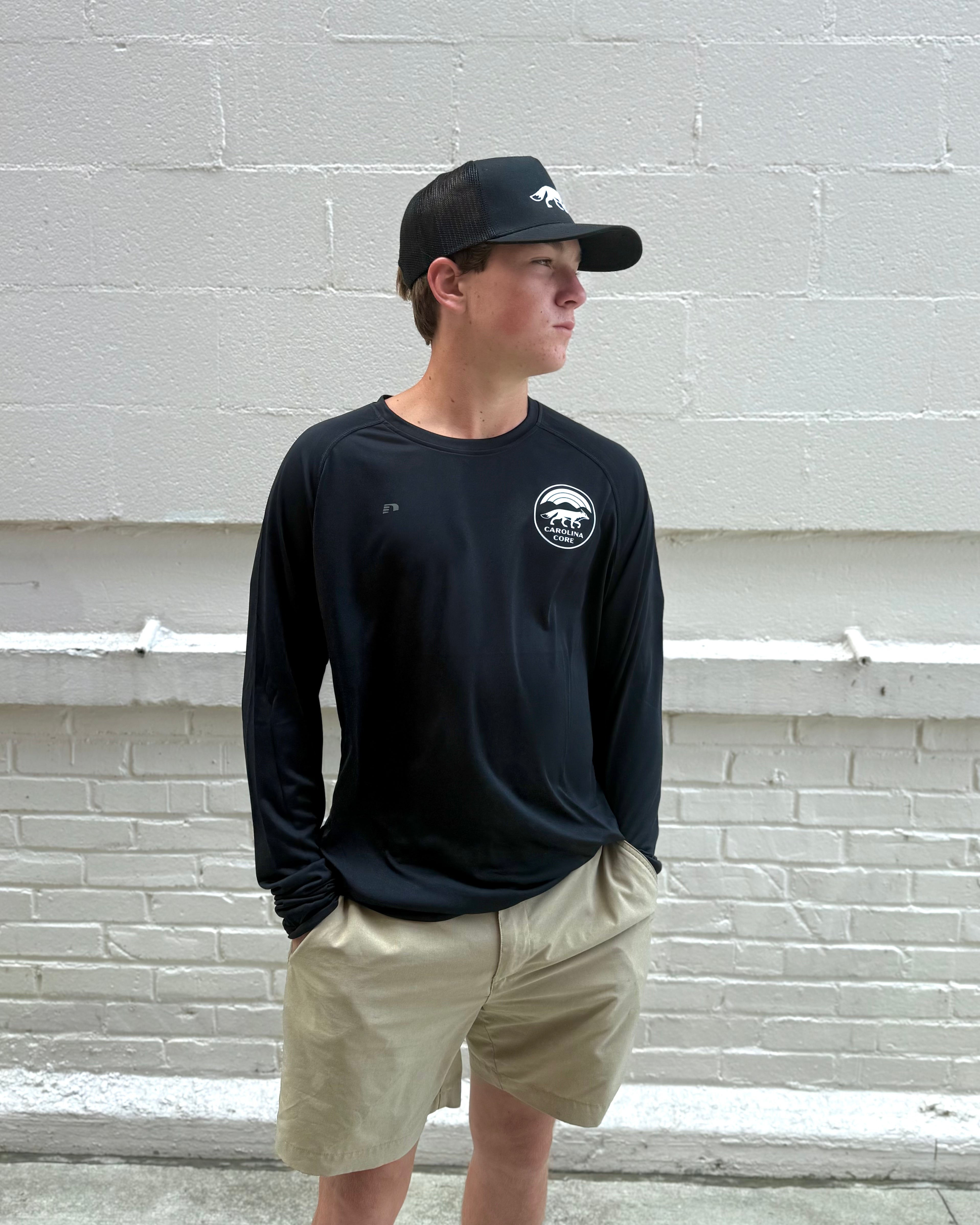 hummel Black Athletic LS Tee