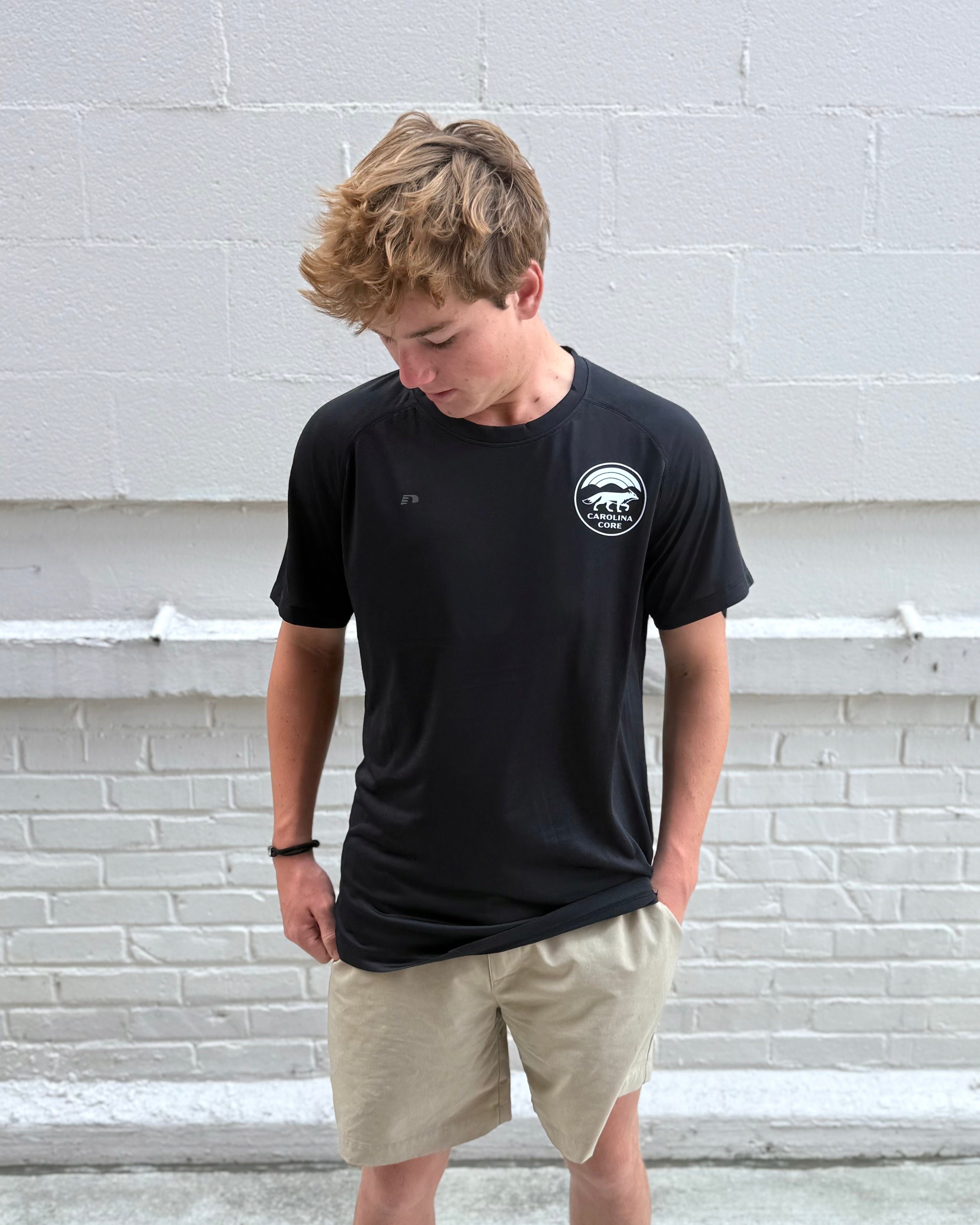 hummel Black Athletic Tee