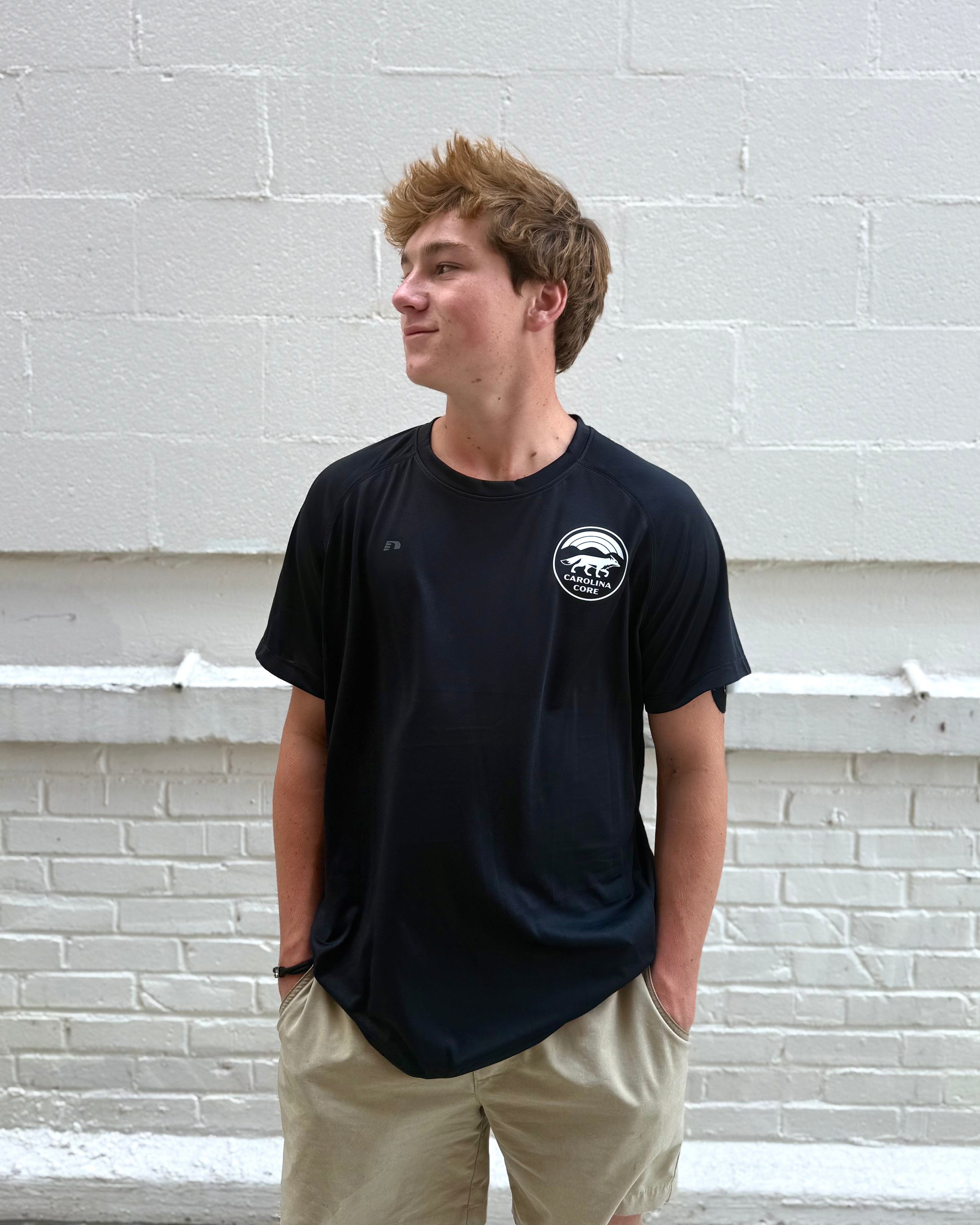 hummel Black Athletic Tee
