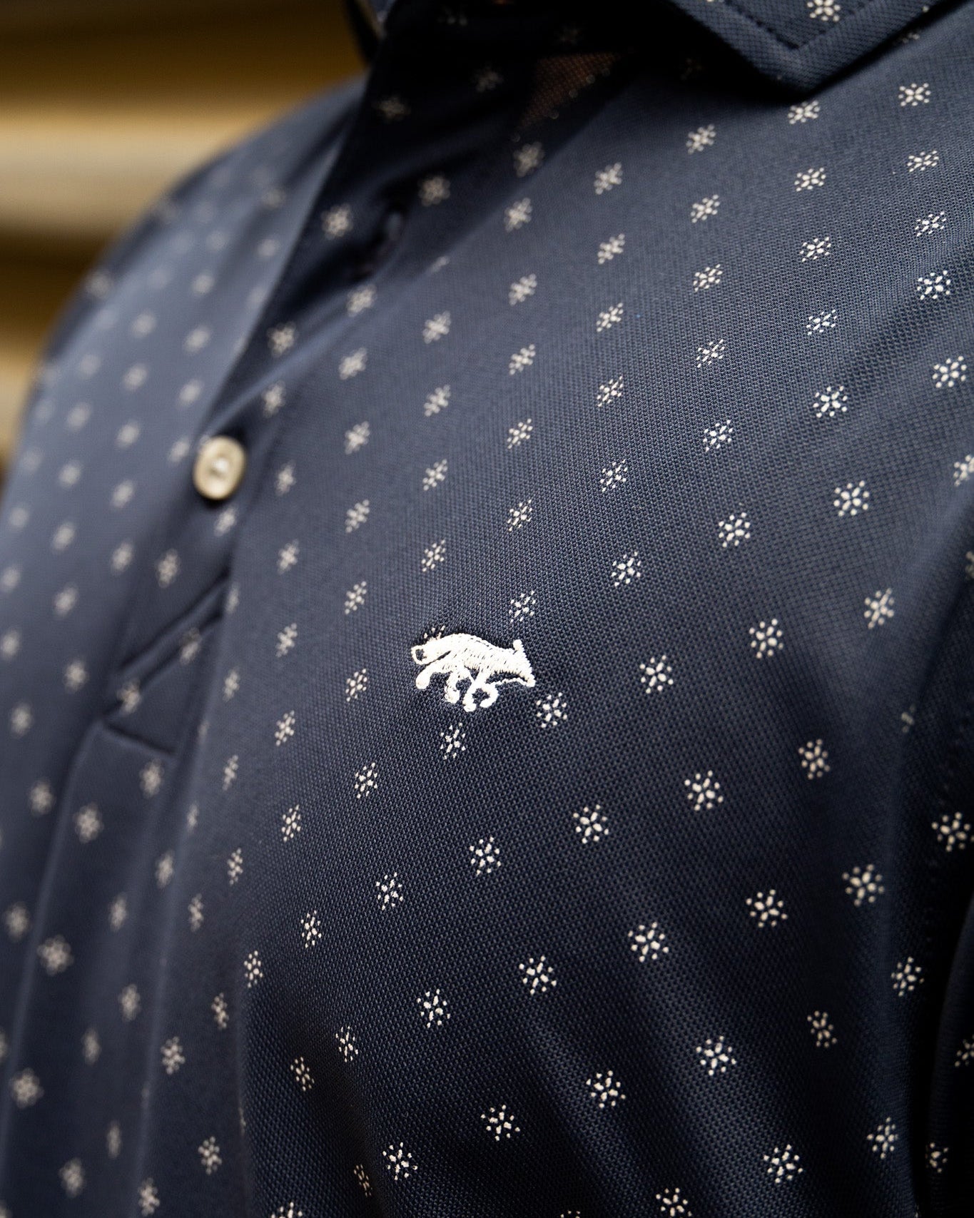 Cutter and Buck Navy Performance Polo