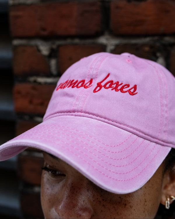 Pink 'Vamos Foxes' Dad Hat