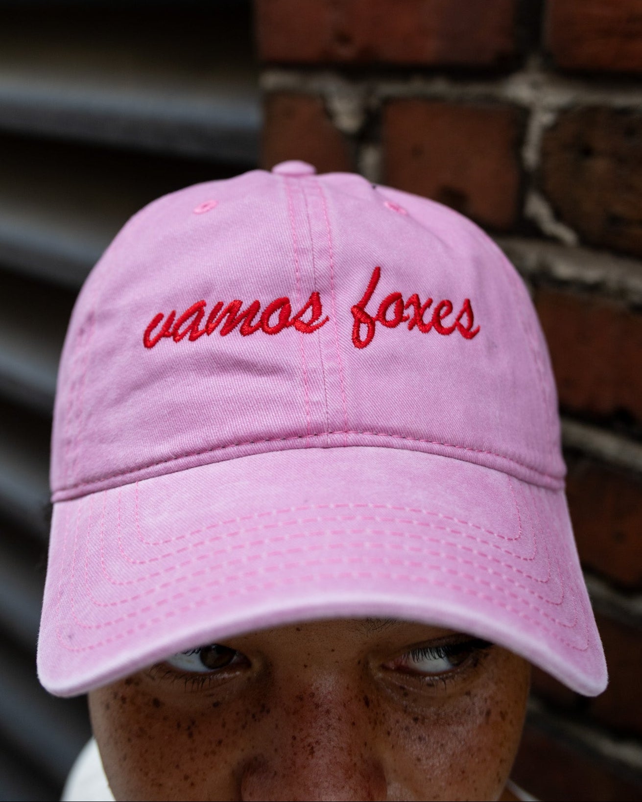 Pink 'Vamos Foxes' Dad Hat