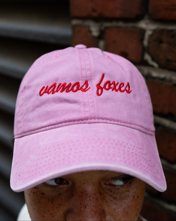 Pink 'Vamos Foxes' Dad Hat