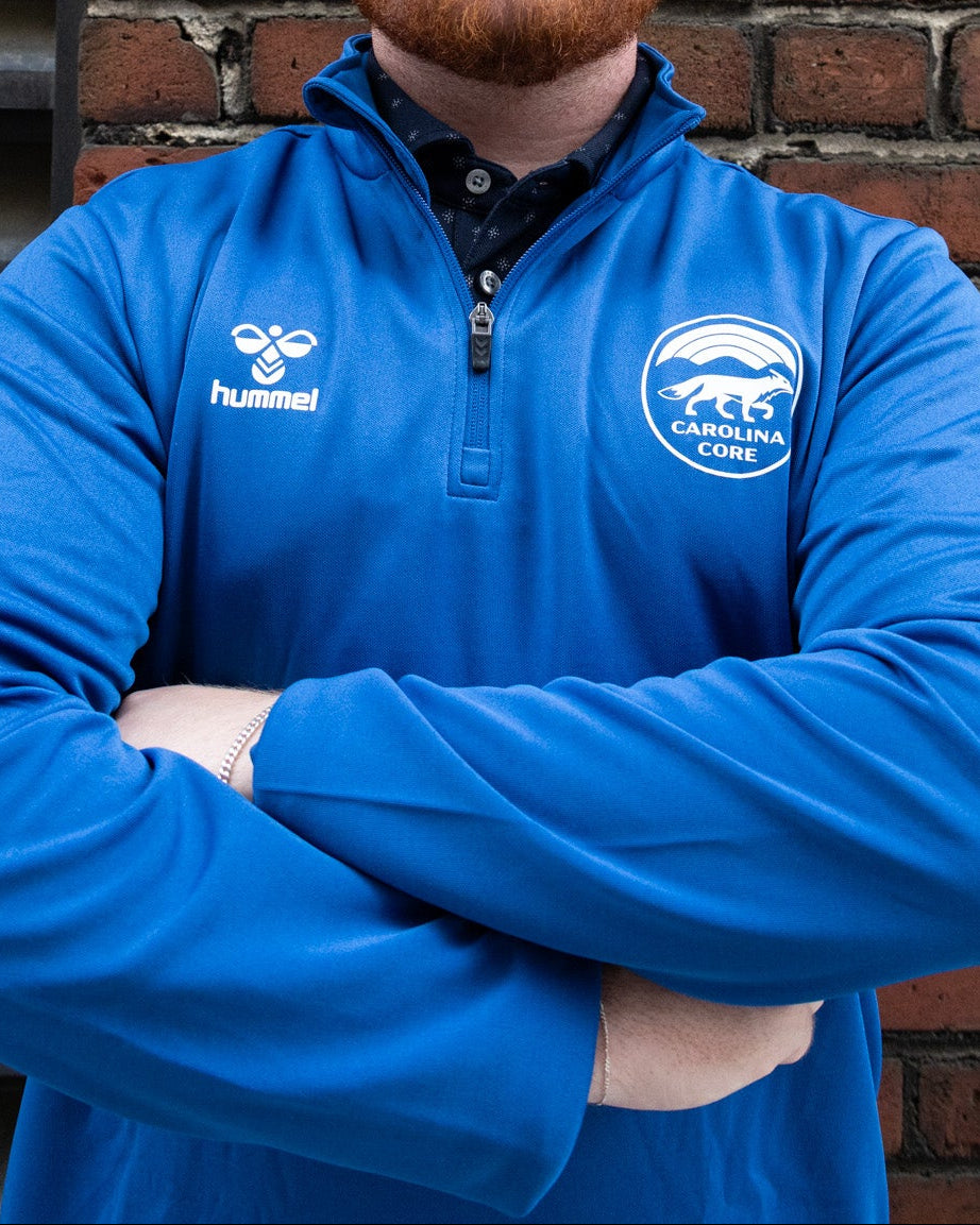 Hummel Blue 1/4 Zip