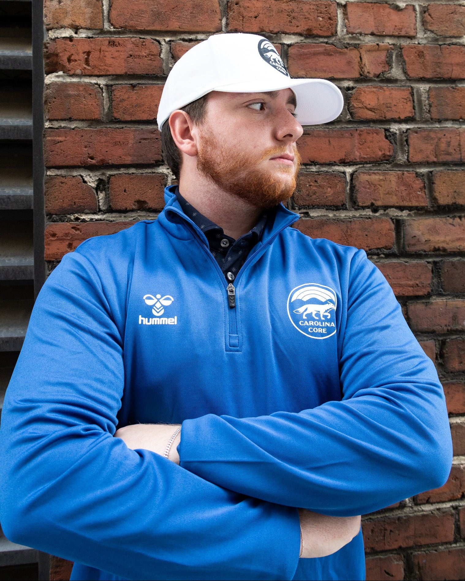 Hummel Blue 1/4 Zip