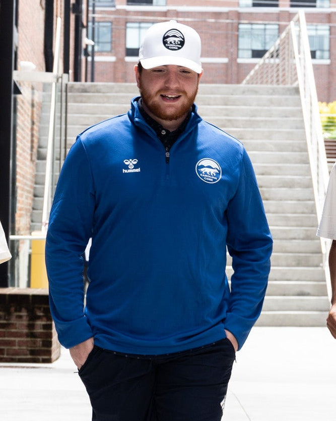 Hummel Blue 1/4 Zip