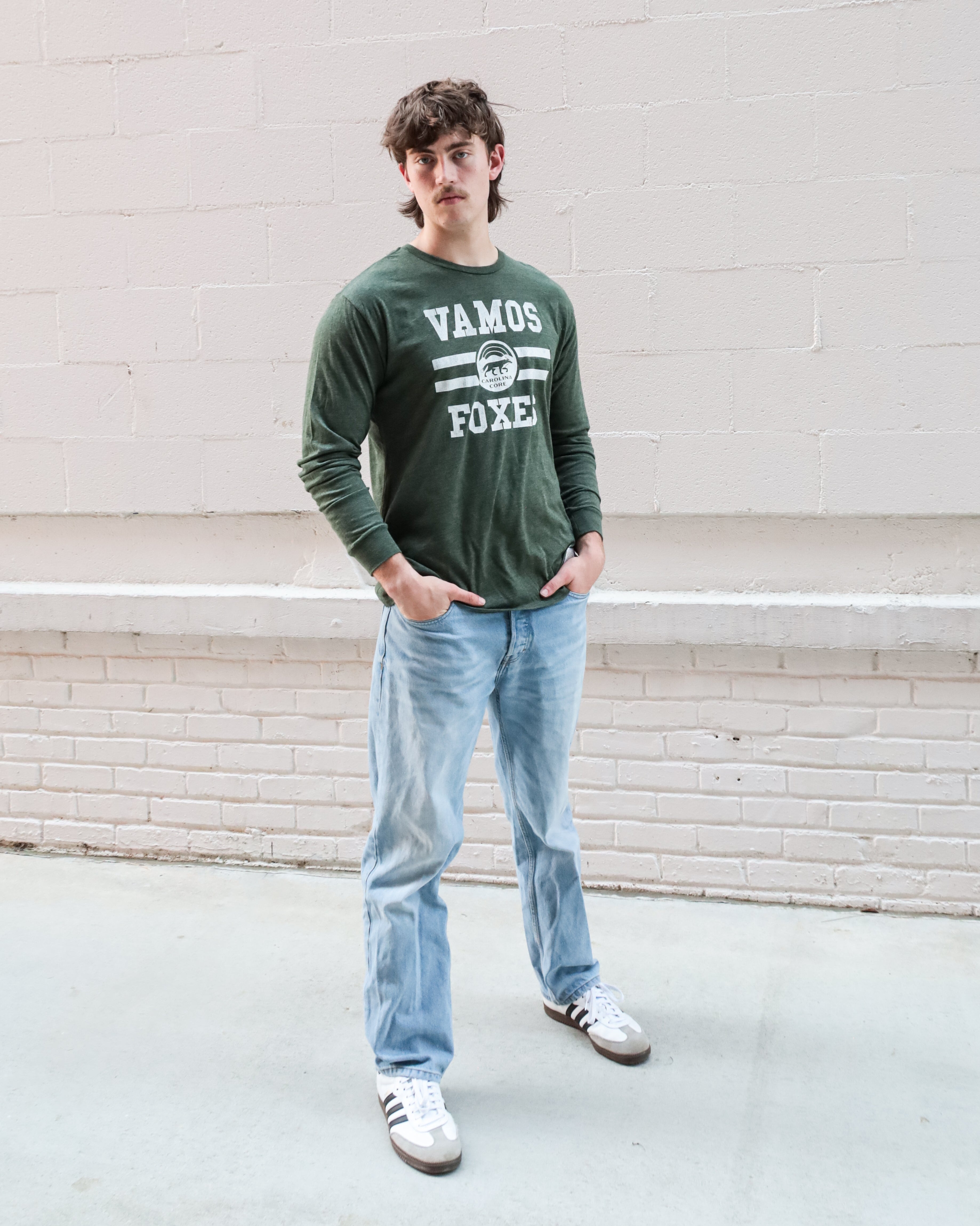 Vintage Vamos Foxes L/S Tee