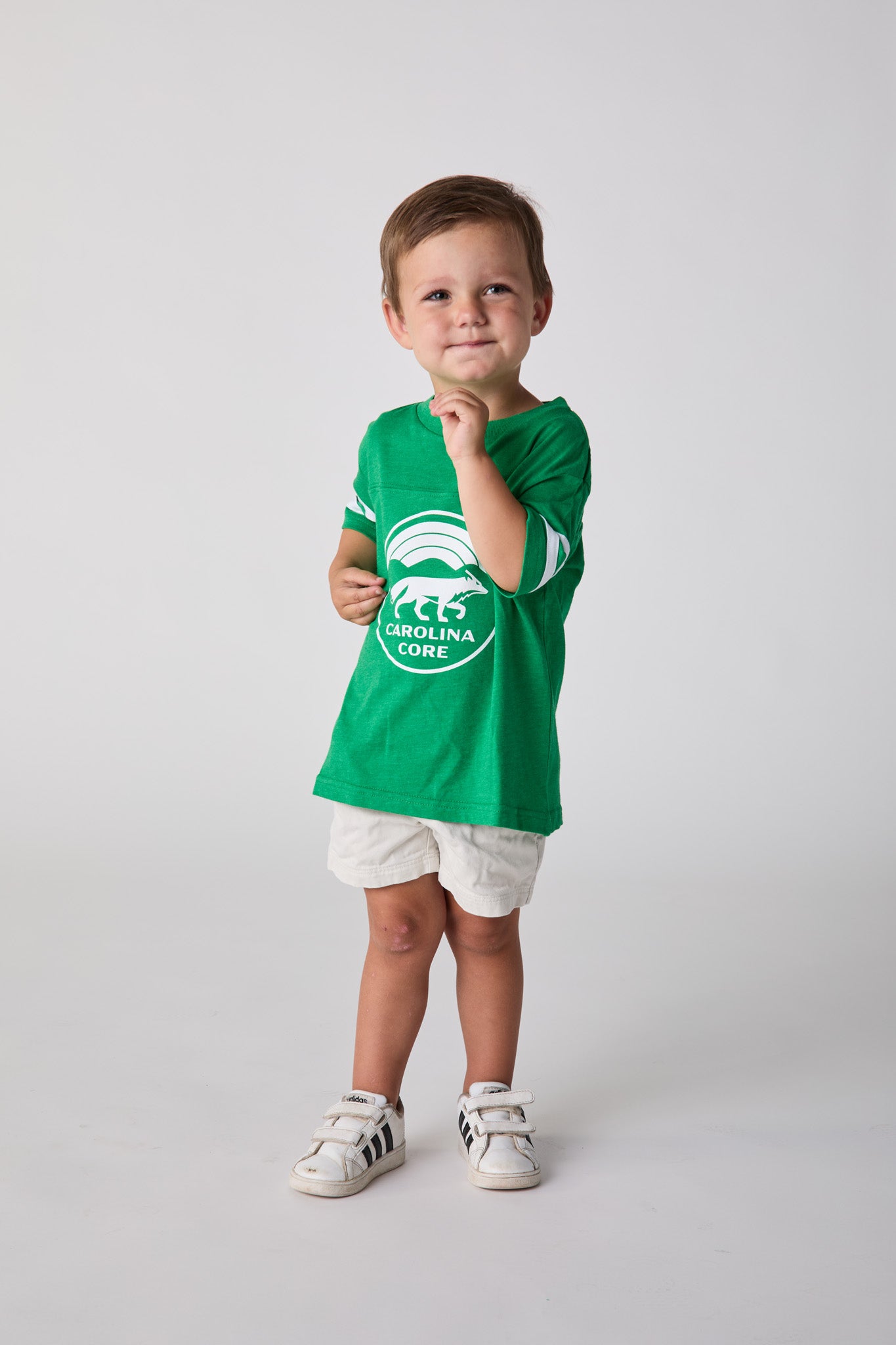 Green Varsity TODDLER Tee