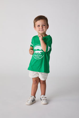 Toddler Green Varsity Tee