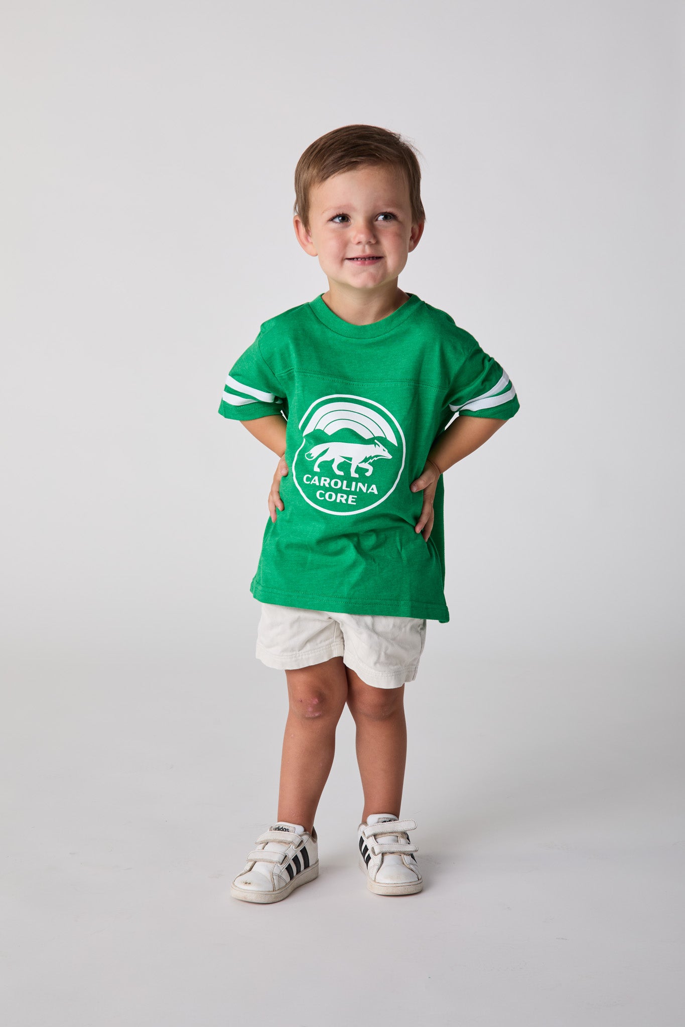 Green Varsity TODDLER Tee