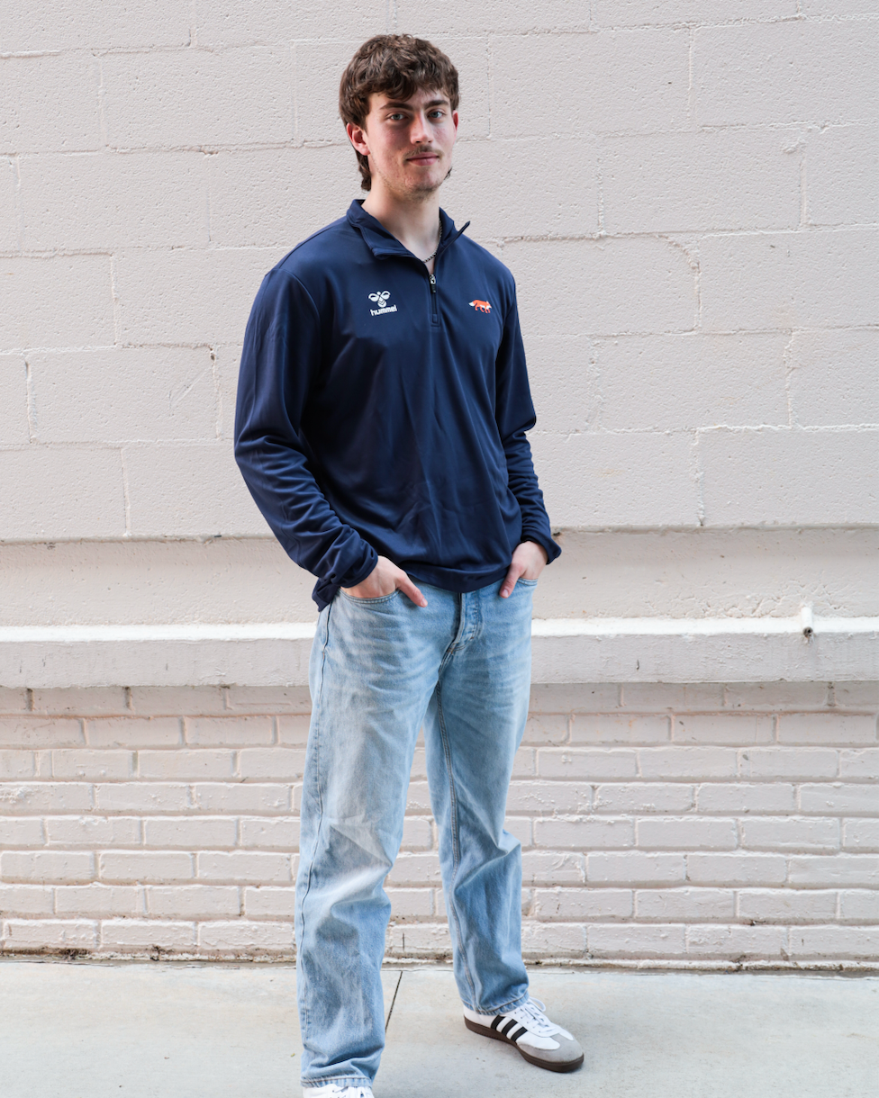hummel Navy 1/4 Zip