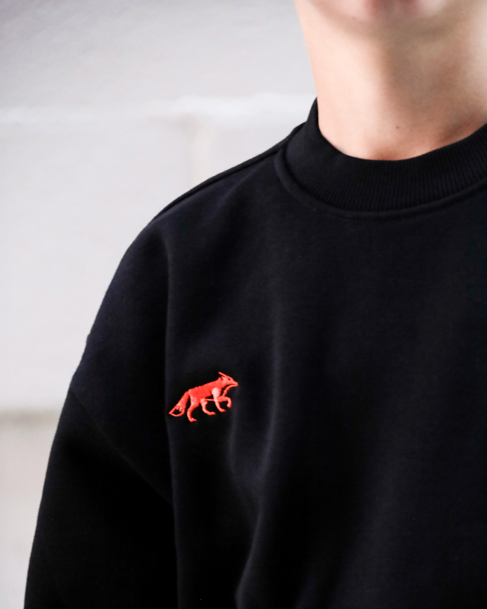 hummel YOUTH Loose Crewneck Black
