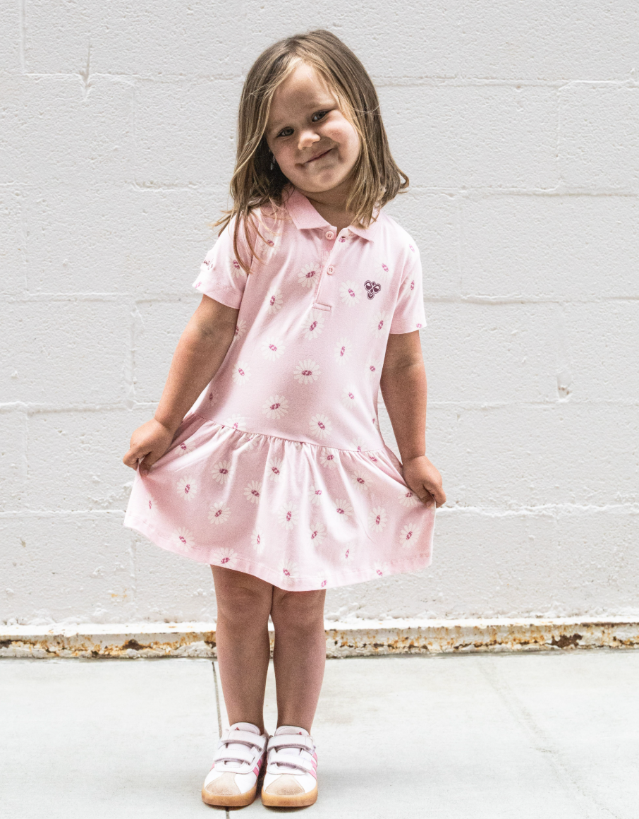 Toddler hummel Flower Polo Dress
