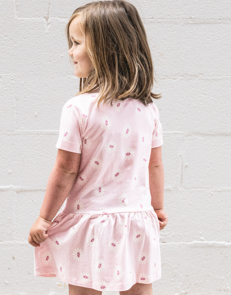 Toddler hummel Flower Polo Dress