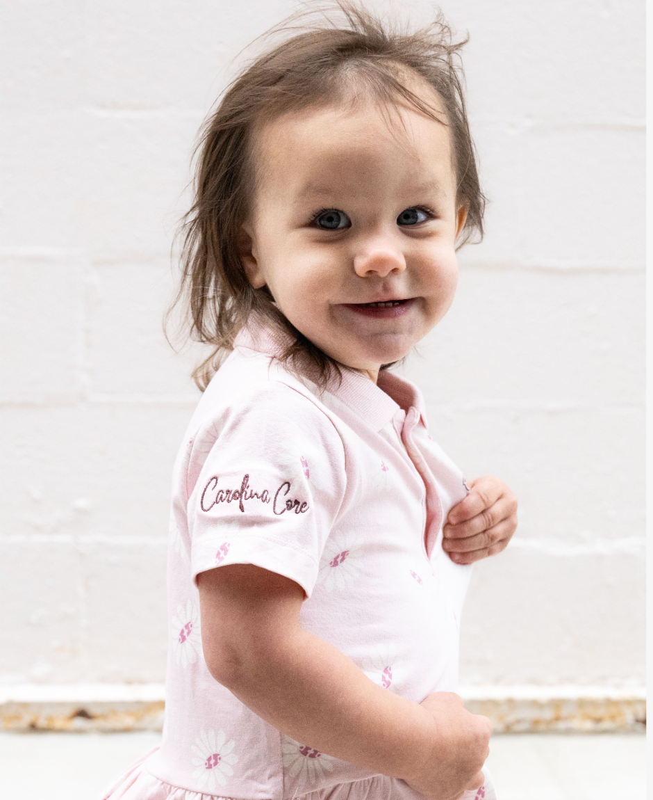Toddler hummel Flower Polo Dress