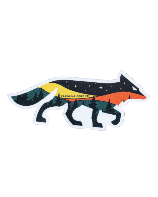 Fox Wilderness Sticker