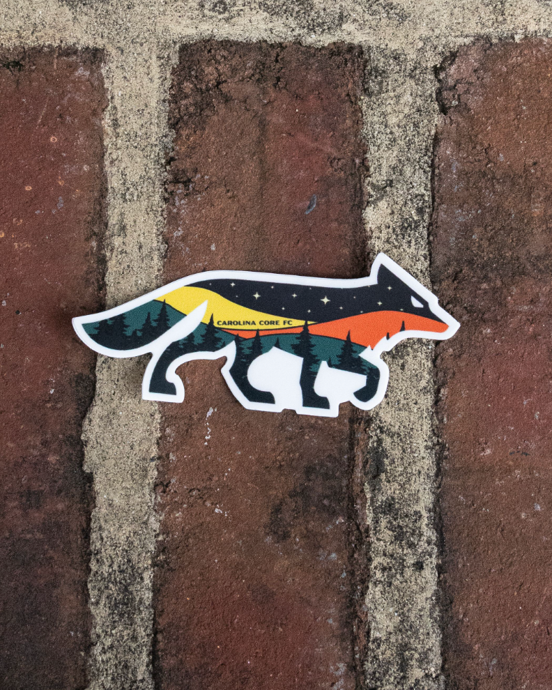 Fox Wilderness Sticker
