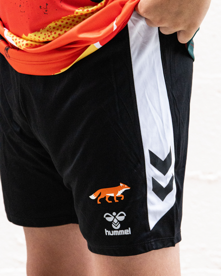 hummel Youth Black Match Shorts