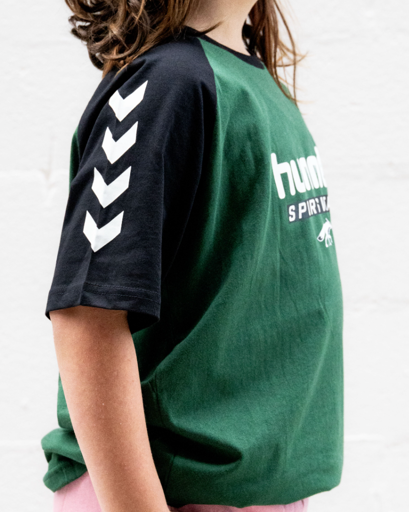 hummel Youth Fox Green Tee