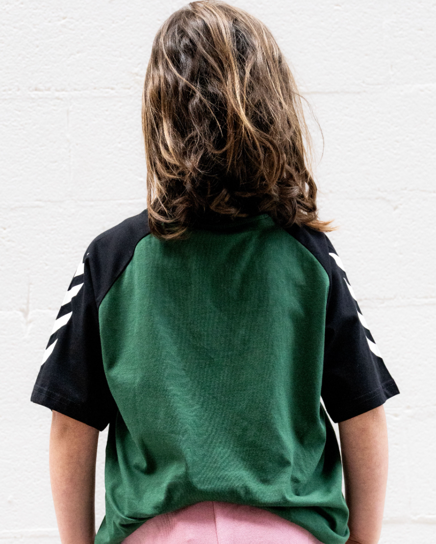 hummel Youth Fox Green Tee