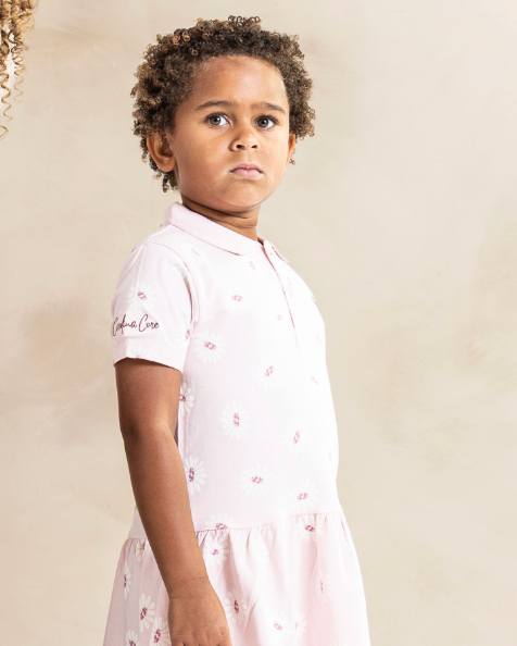 Toddler hummel Flower Polo Dress