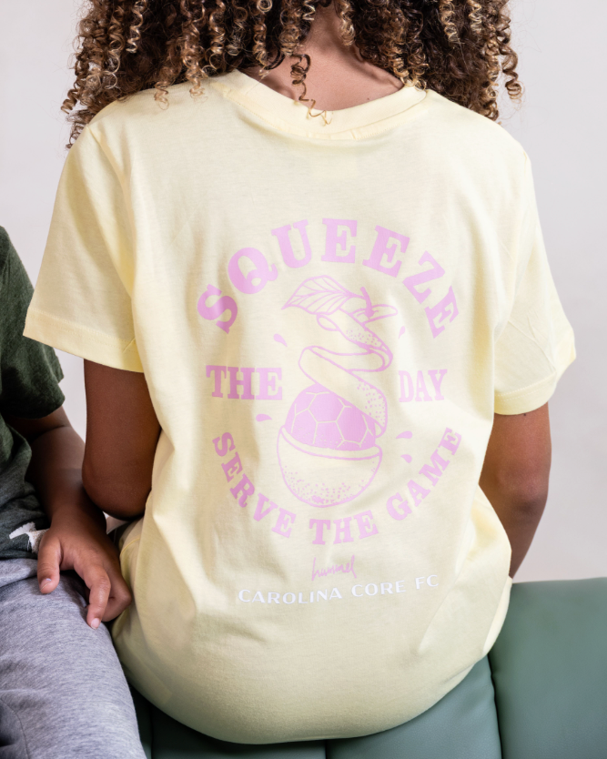 hummel Youth Yellow Graphic Tee