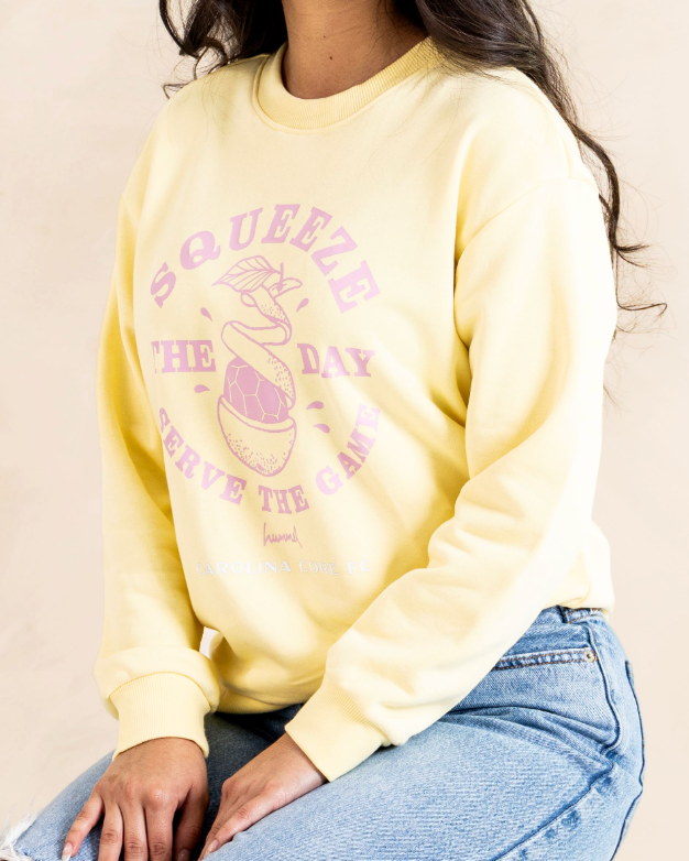 hummel Youth Yellow Crewneck