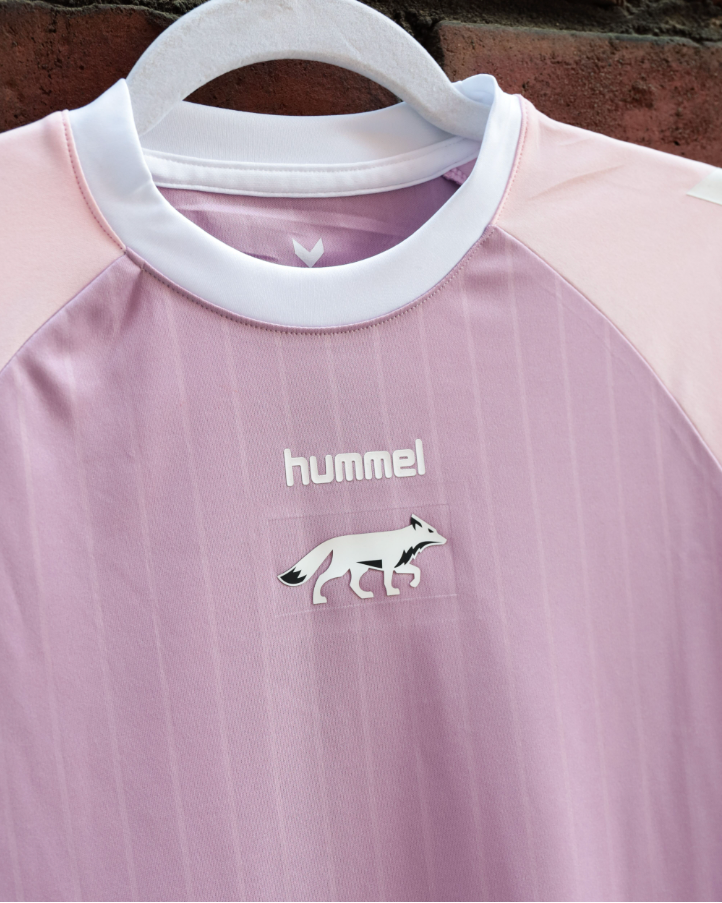 hummel YOUTH Pink and Lavender Training Top