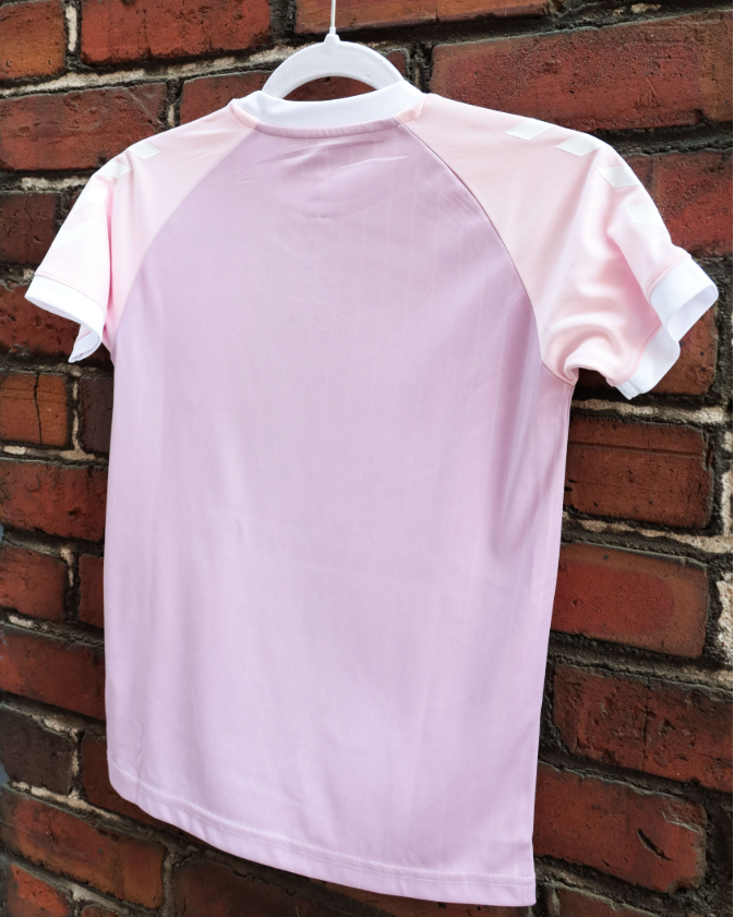 hummel YOUTH Pink and Lavender Training Top