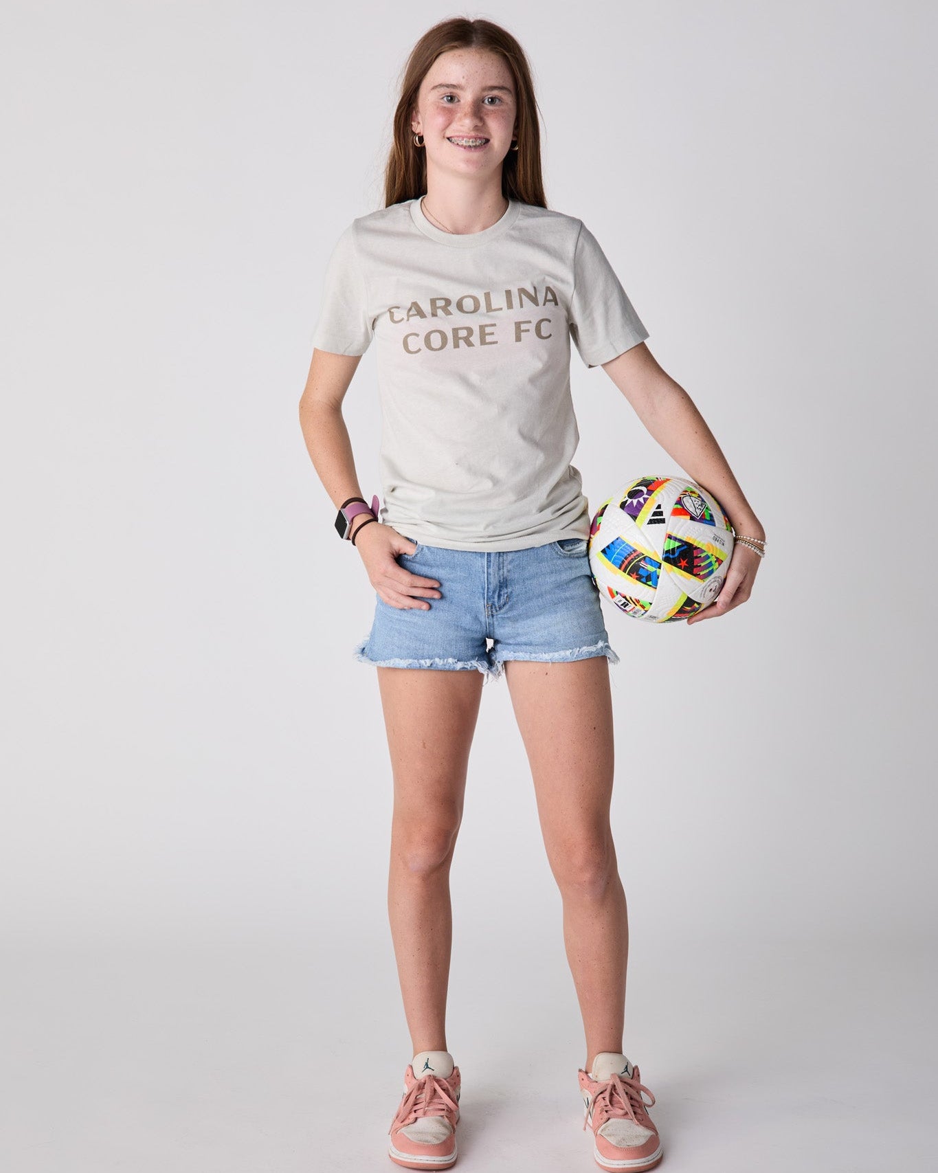 Adult Carolina Core FC Natural Tee